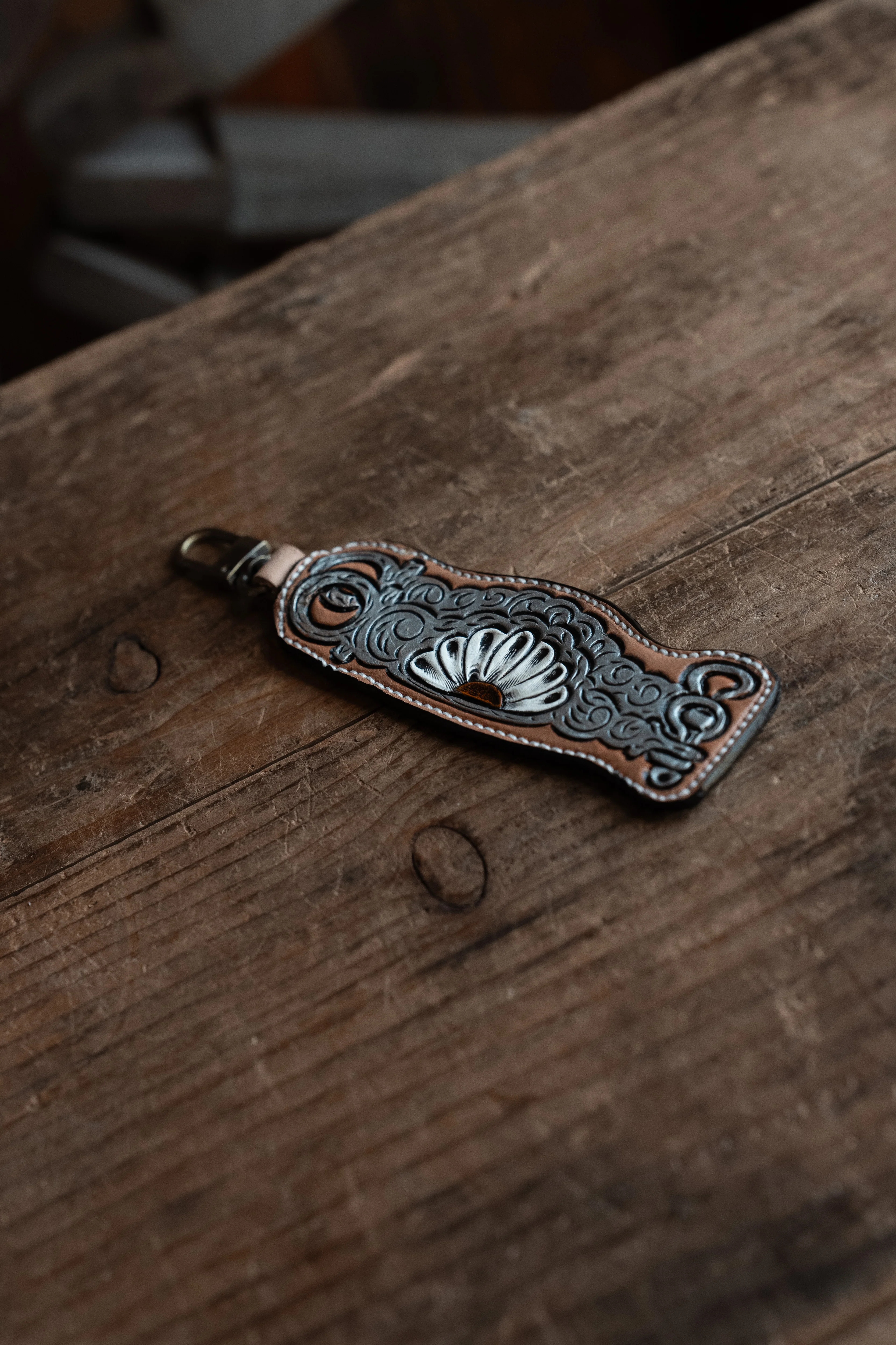 JRW Leather Silver Bits With Daisy Bag Charm - Image 6