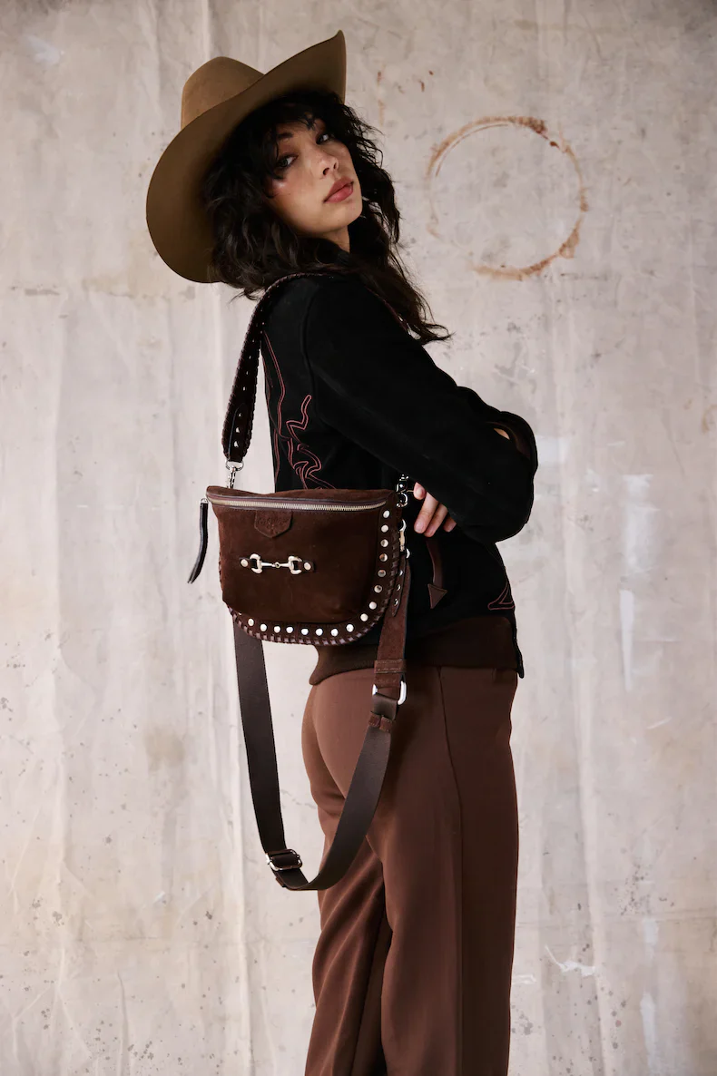 Western and Co. Lil' Bit Bum Bag- Bay - Image 3