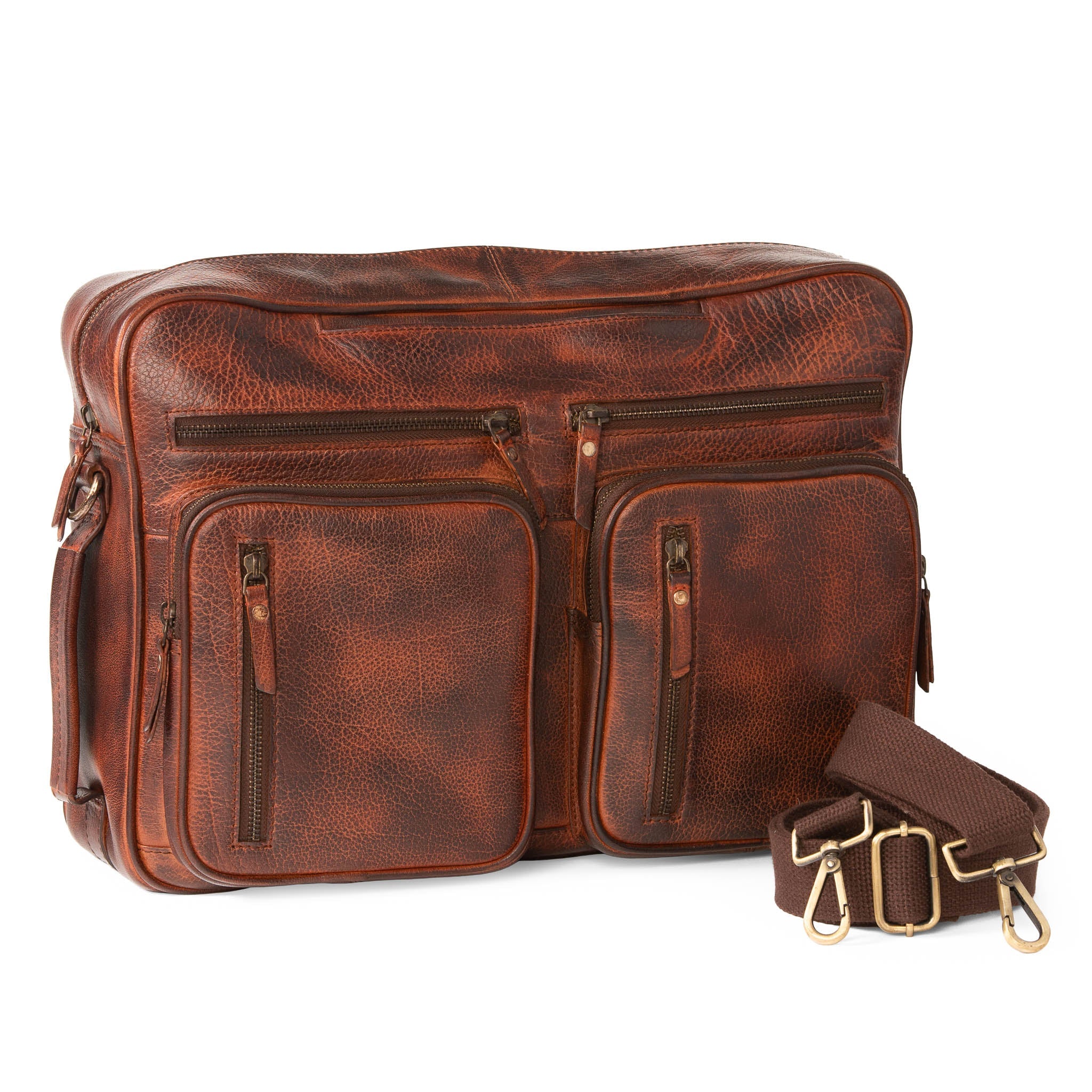 Madison Creek Buffalo Hide Lodge Bag