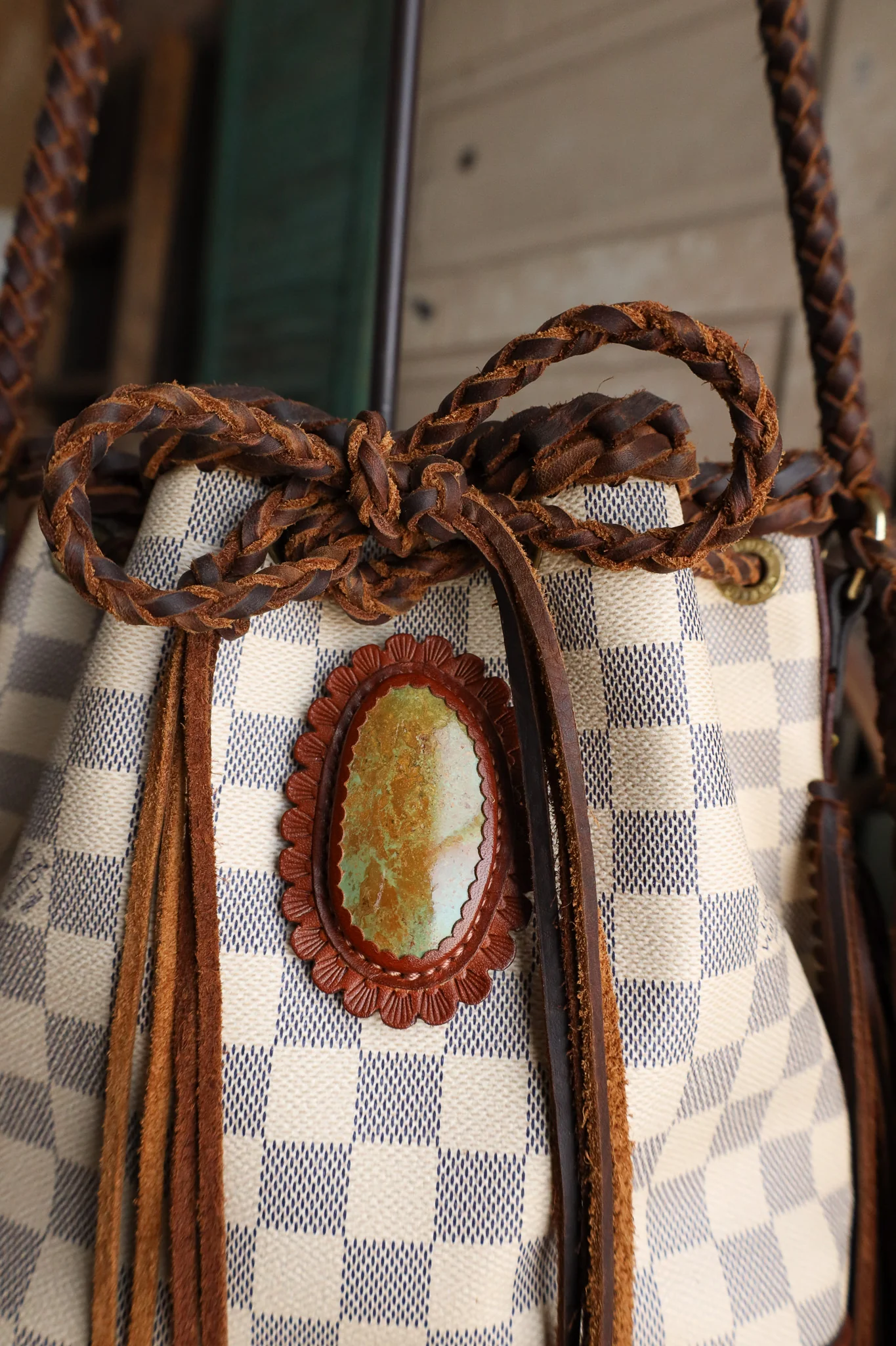 Leather and Vodka Noe BB 115 Carat Tyronne Fringe Bag - Image 3