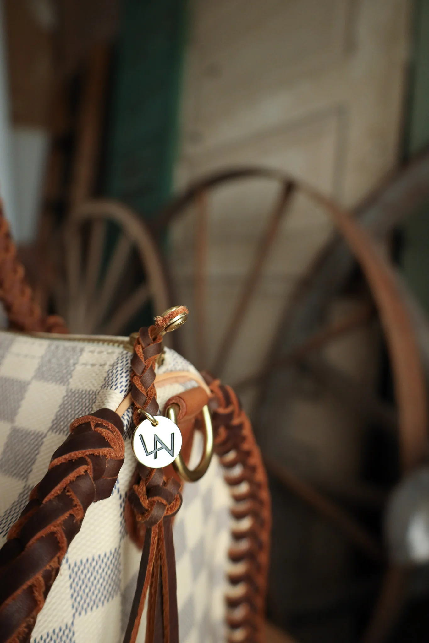 Leather And Vodka Speedy 30 Chocolate Braided Bag - Image 7