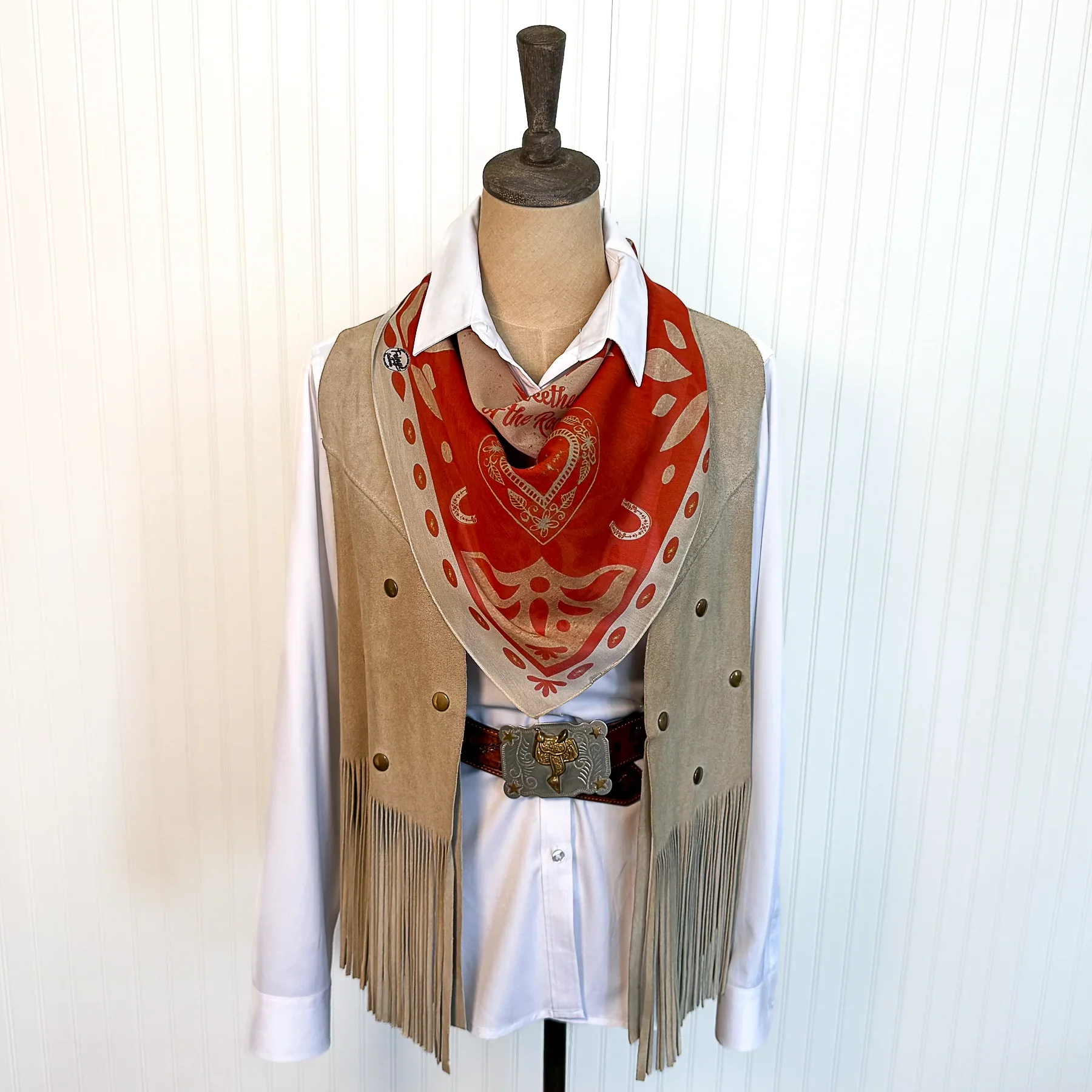 Fringe Sweetheart of the Rodeo - Bandana - Image 4