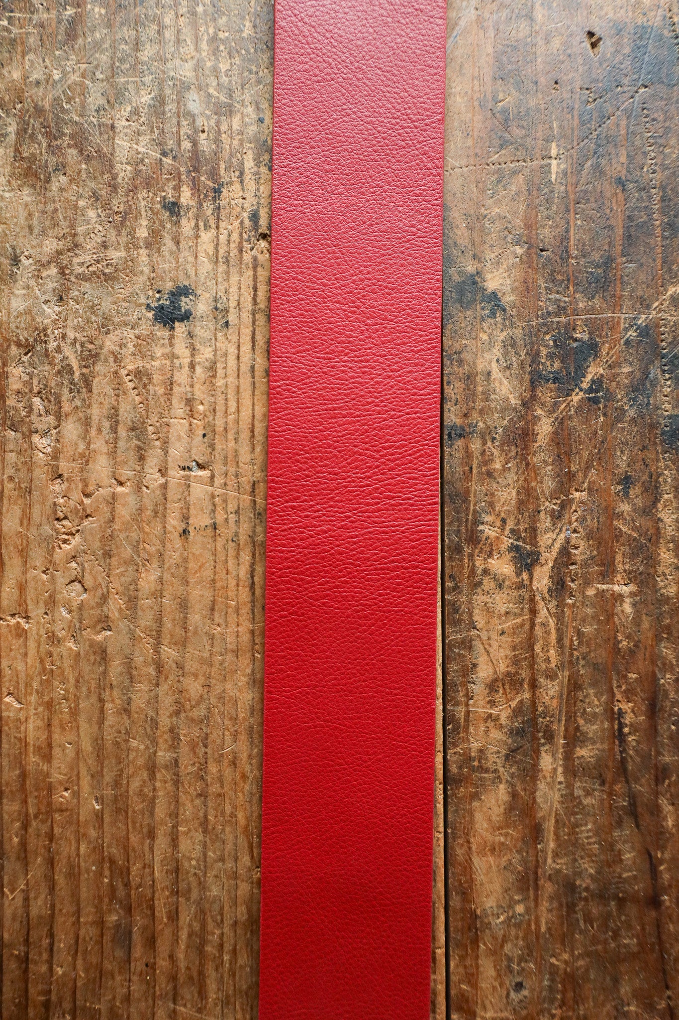 STREETS AHEAD BIG BUCKLE BELT- RED - Image 5