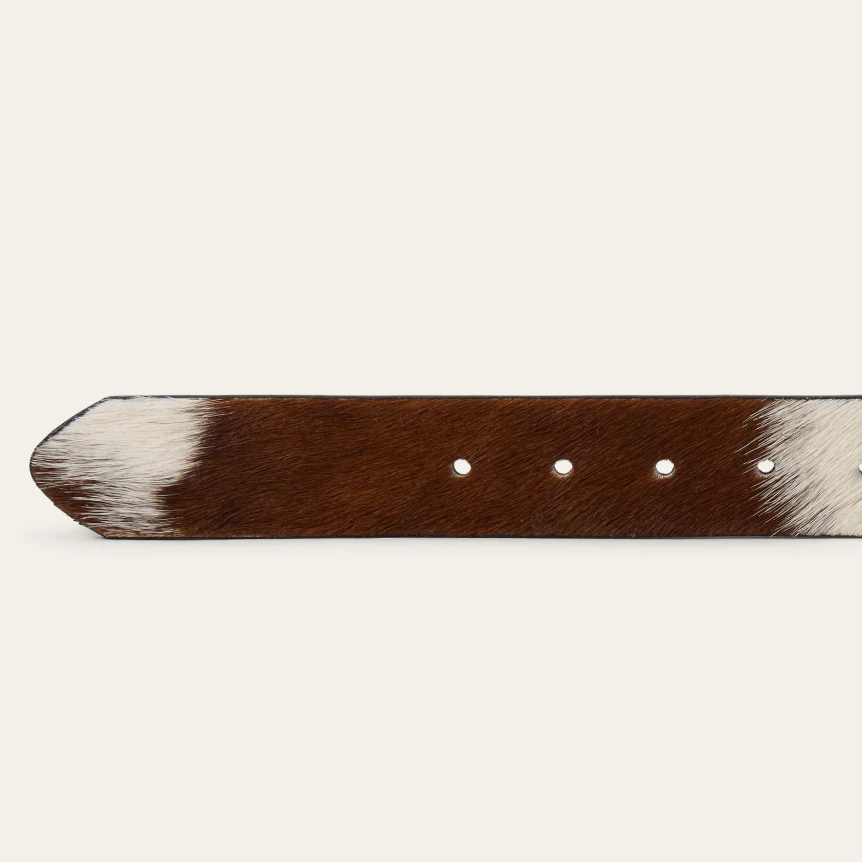Stetson Hair-On-Hide Southwestern Buckle Belt - Image 3
