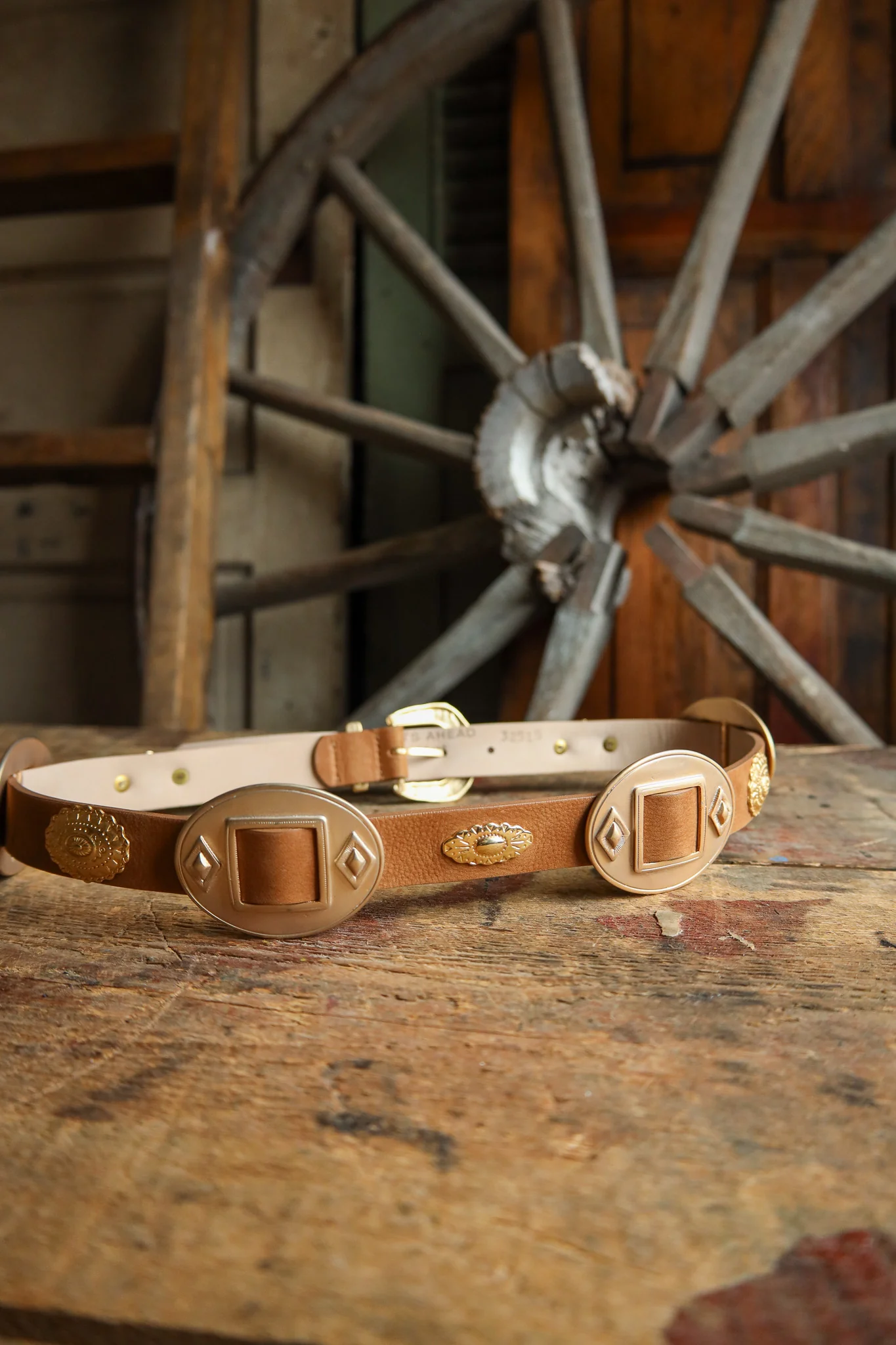 Streets Ahead Gold Concho Belt - Image 10