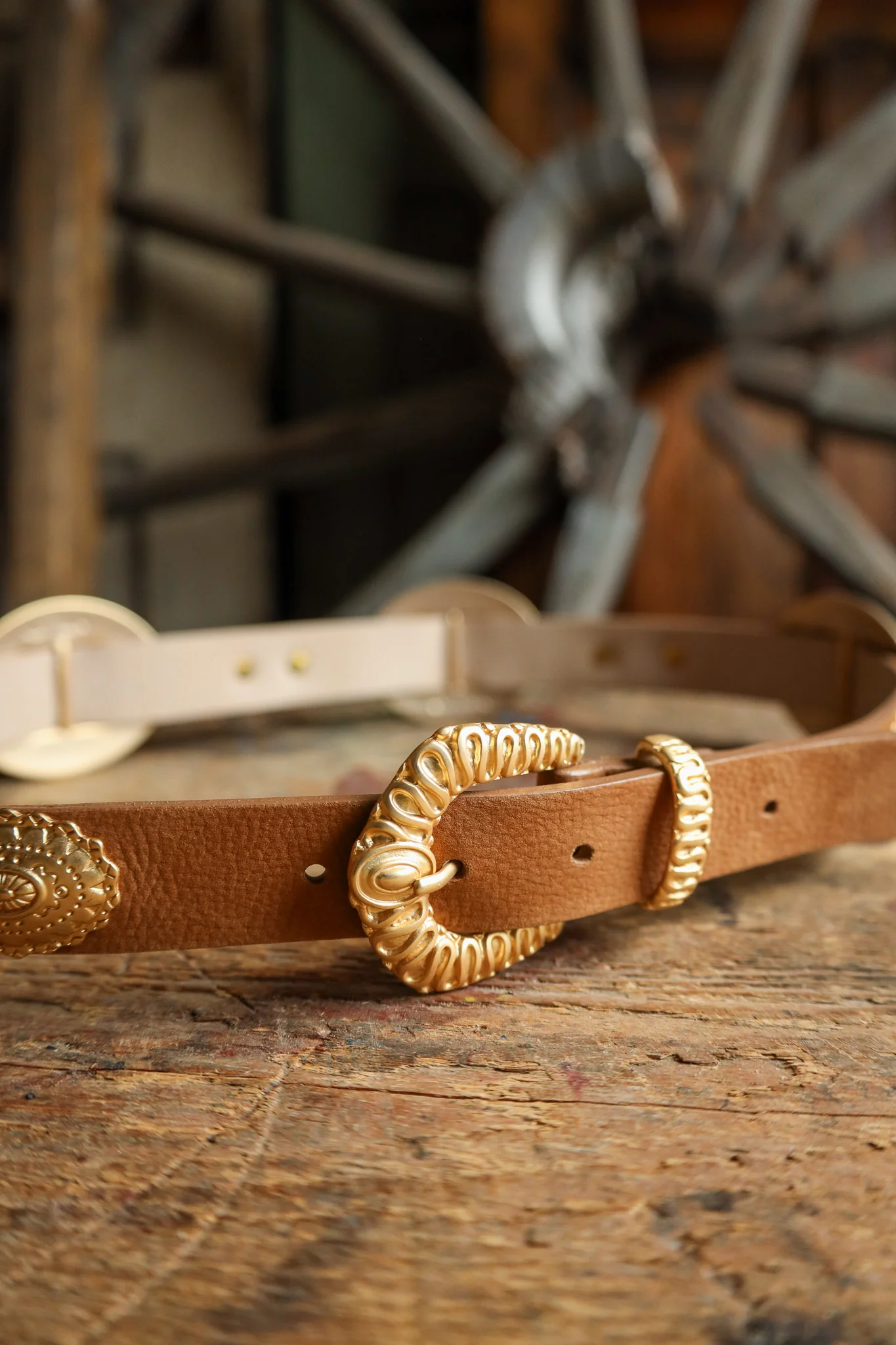 Streets Ahead Gold Concho Belt - Image 4