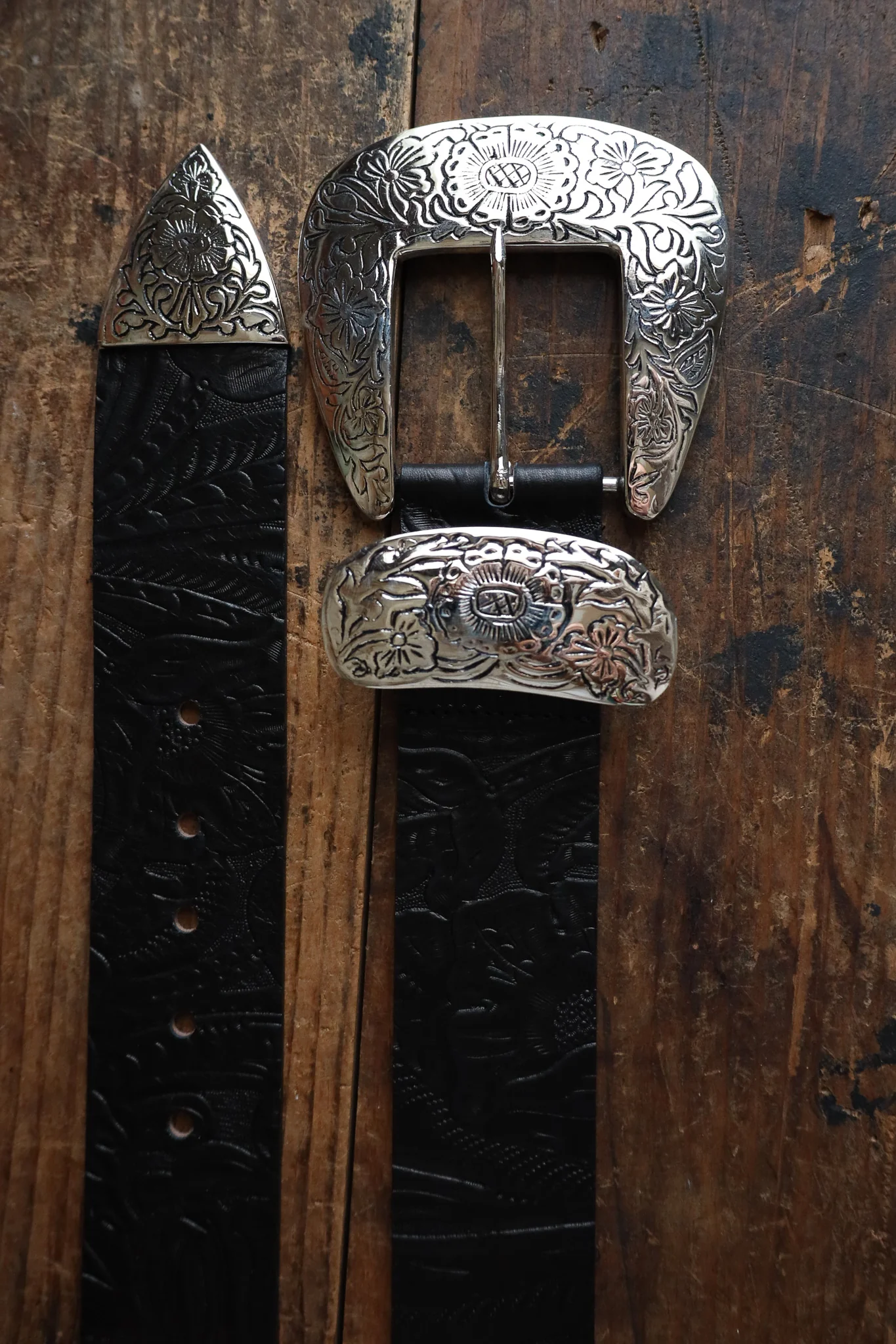 STREETS AHEAD BIG BUCKLE BELT- BLACK - Image 4