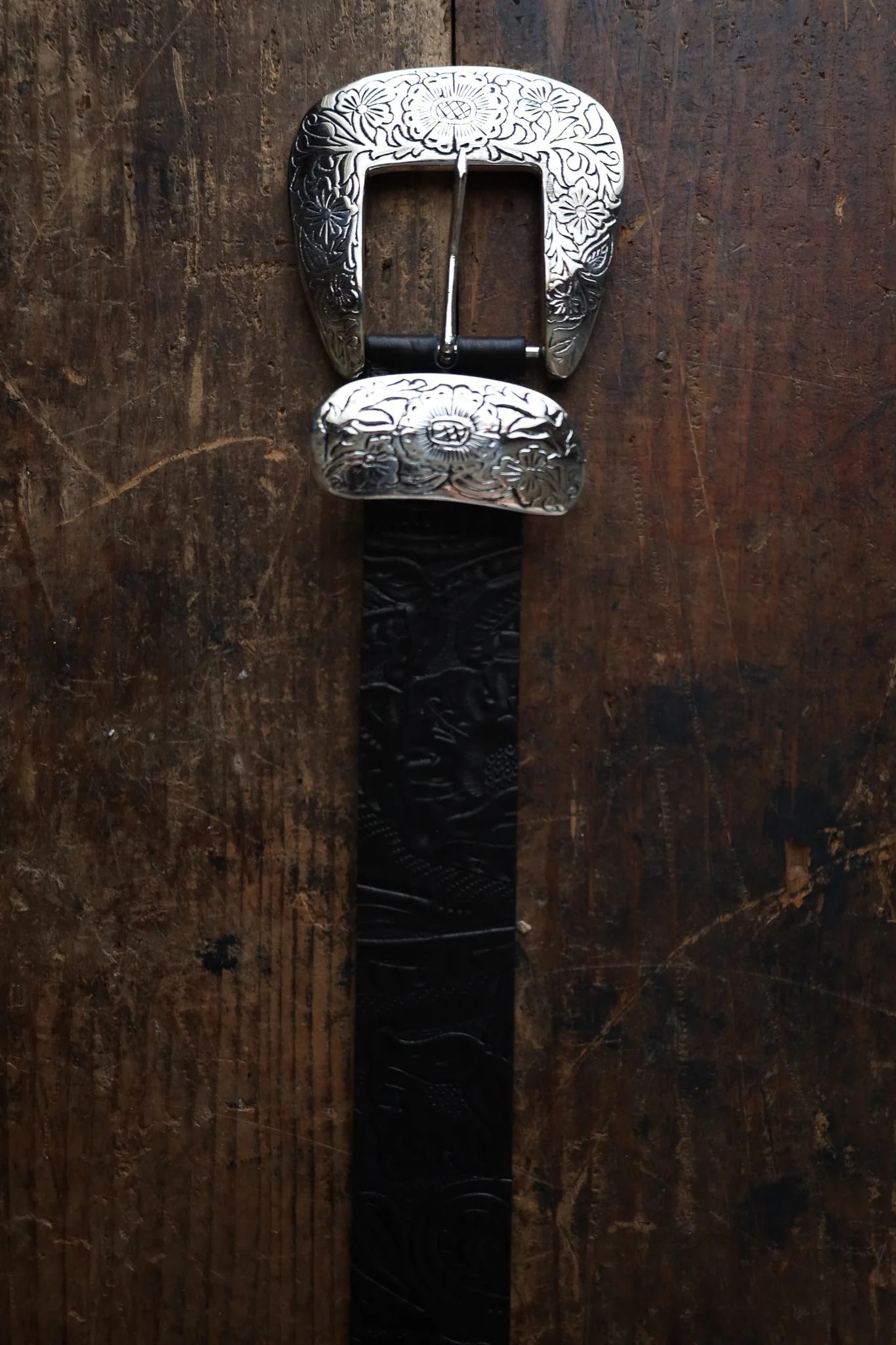 STREETS AHEAD BIG BUCKLE BELT- BLACK - Image 5