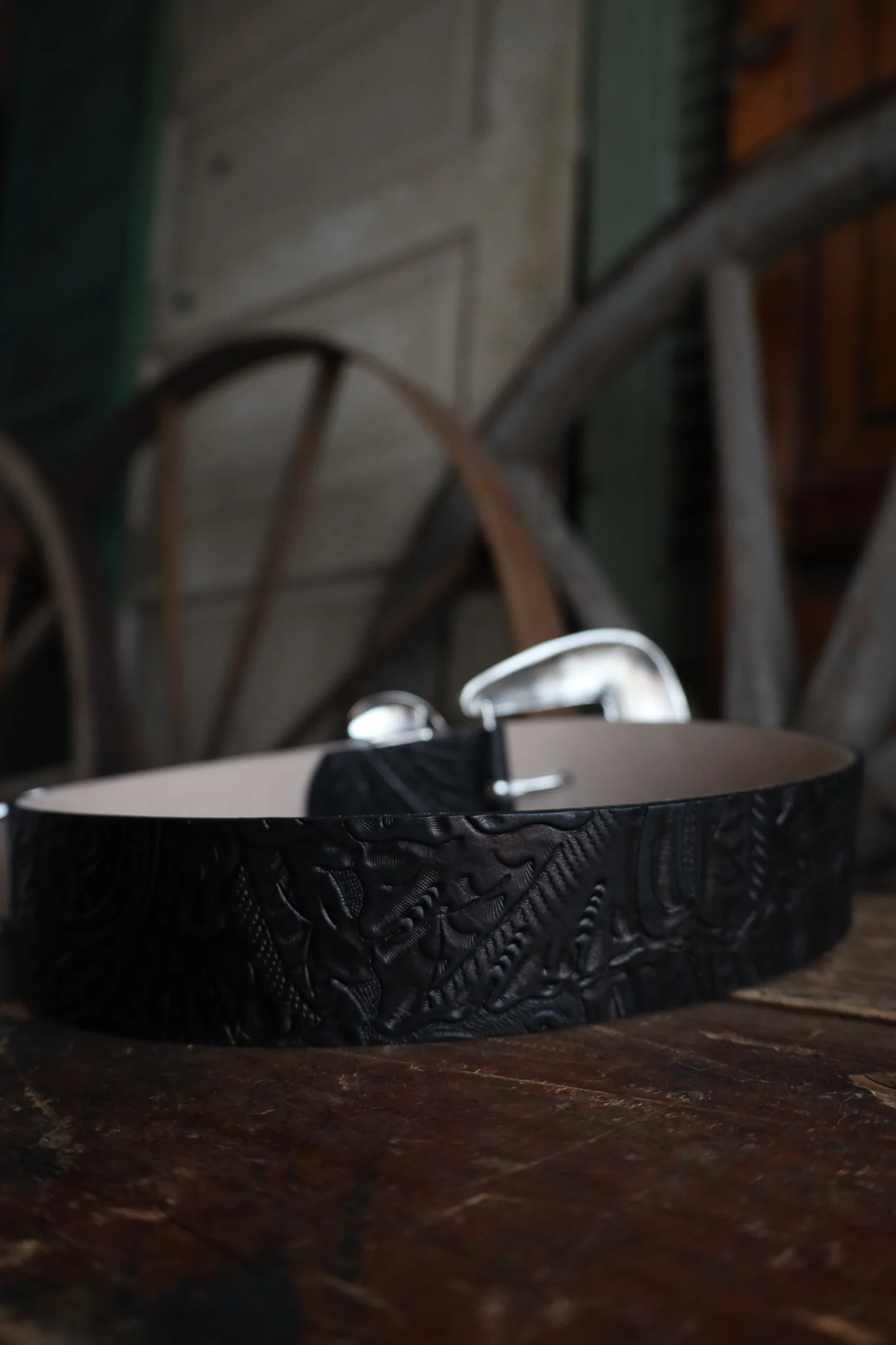 STREETS AHEAD BIG BUCKLE BELT- BLACK - Image 8