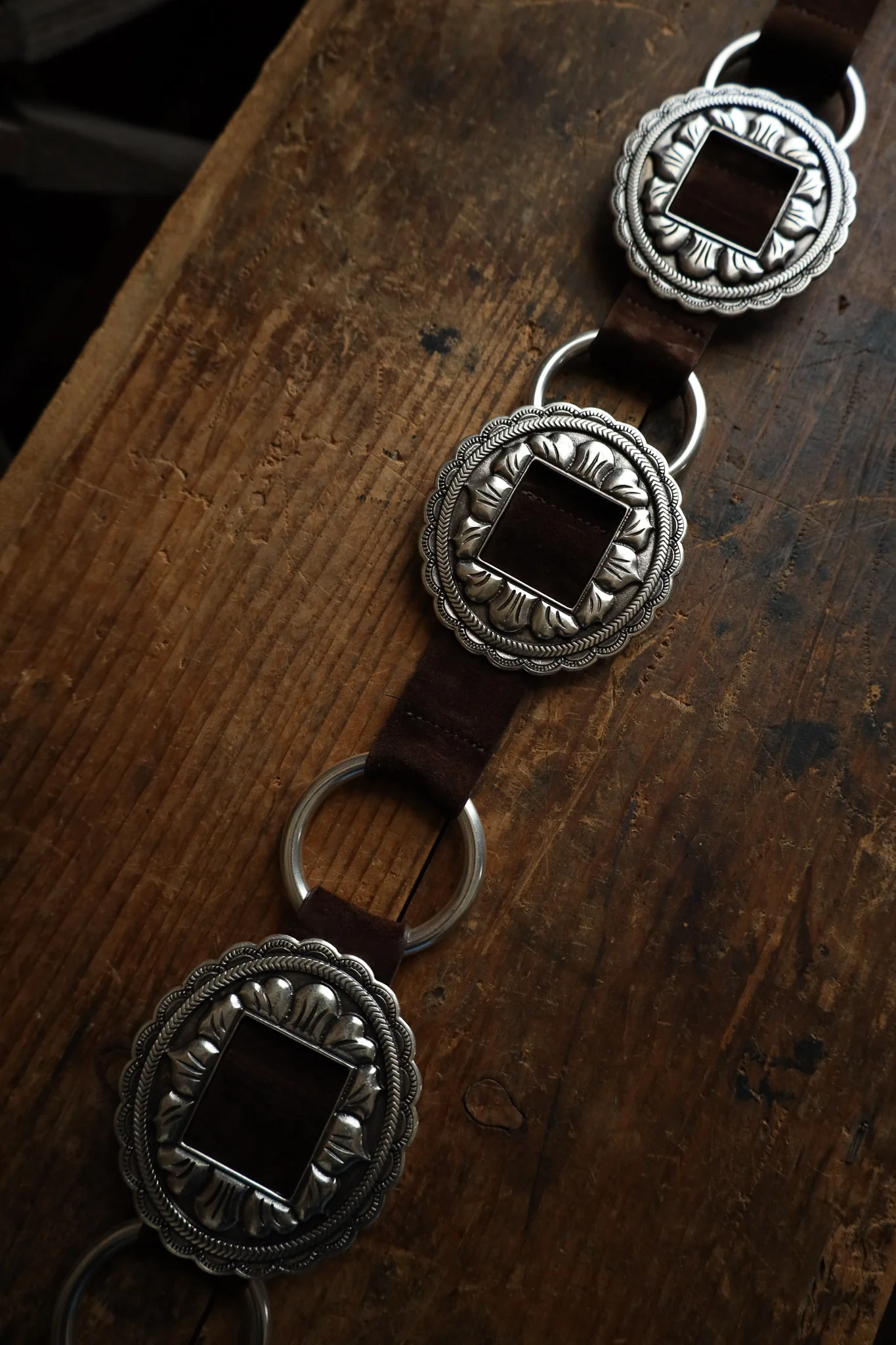 Streets Ahead Lilienne Concho Belt- Chocolate - Image 5