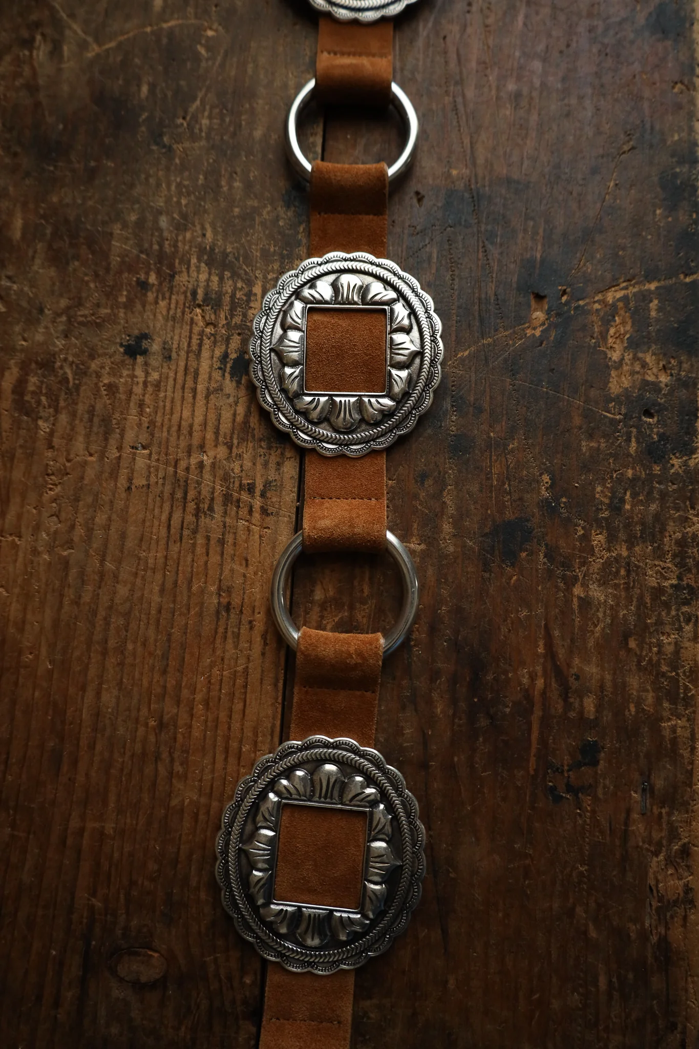Streets Ahead Lilienne Concho Belt- Tan - Image 3