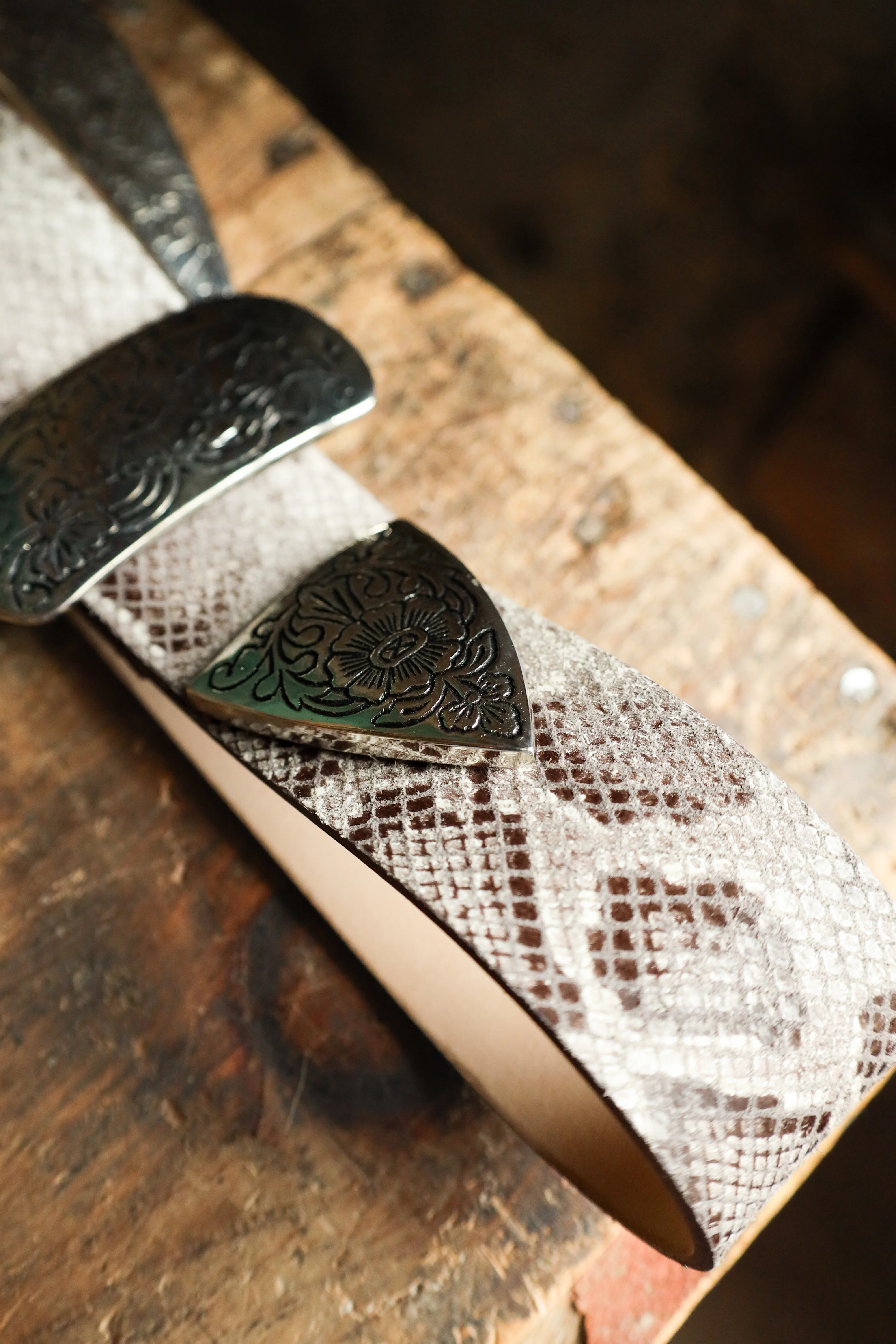 STREETS AHEAD BIG BUCKLE BELT- PYTHON - Image 6