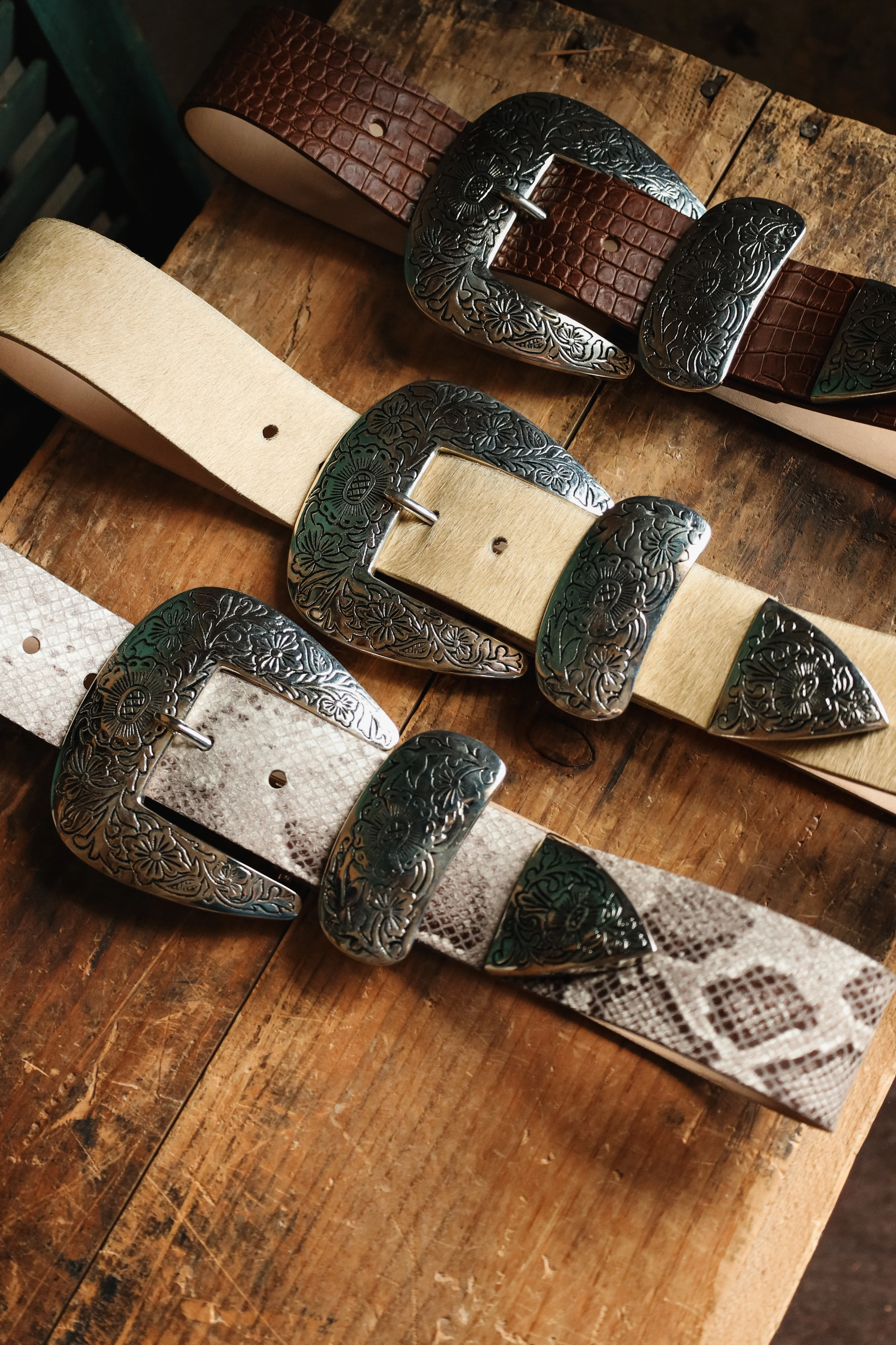 STREETS AHEAD BIG BUCKLE BELT- PYTHON - Image 7