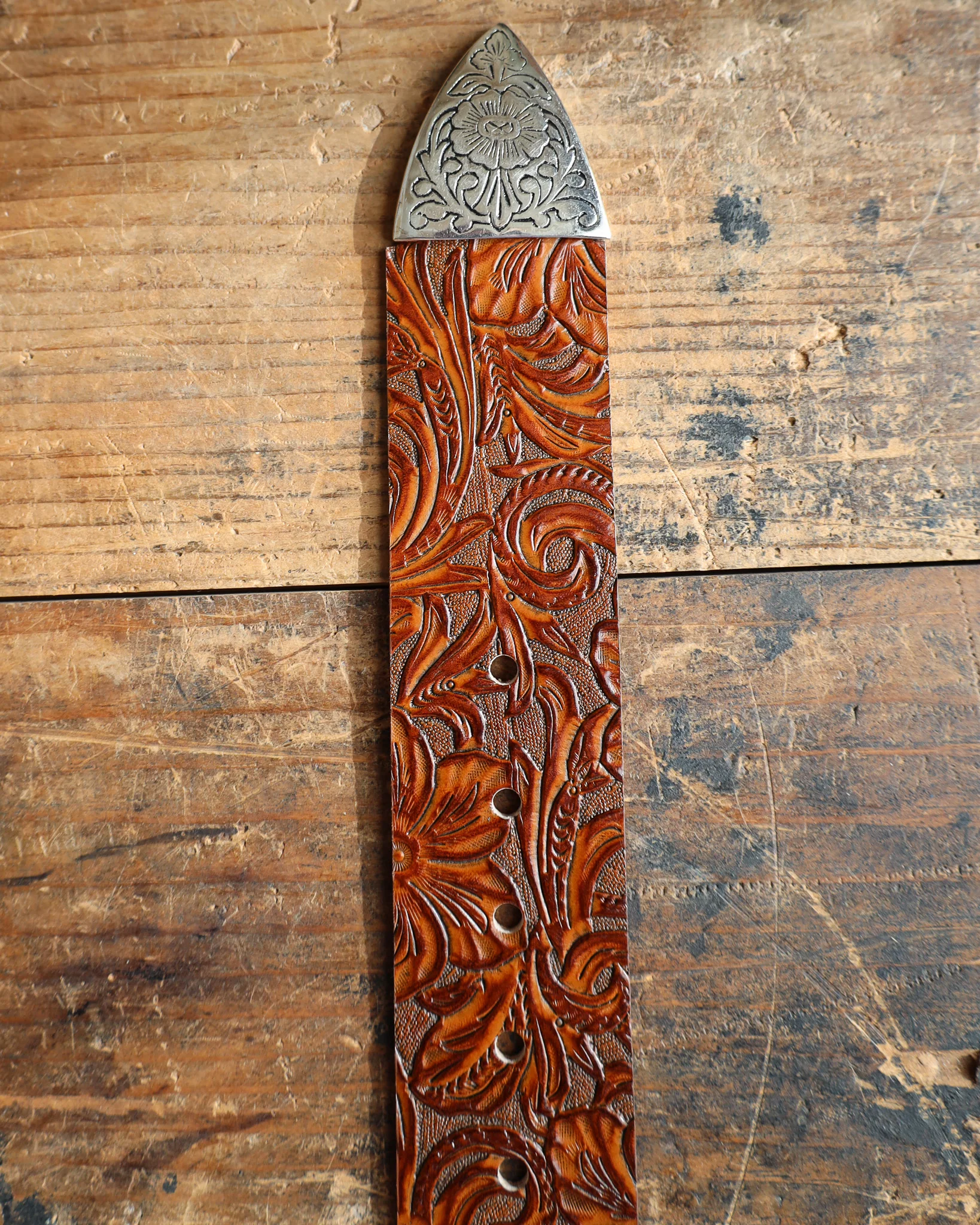 STREETS AHEAD BIG BUCKLE BELT- COGNAC - Image 10