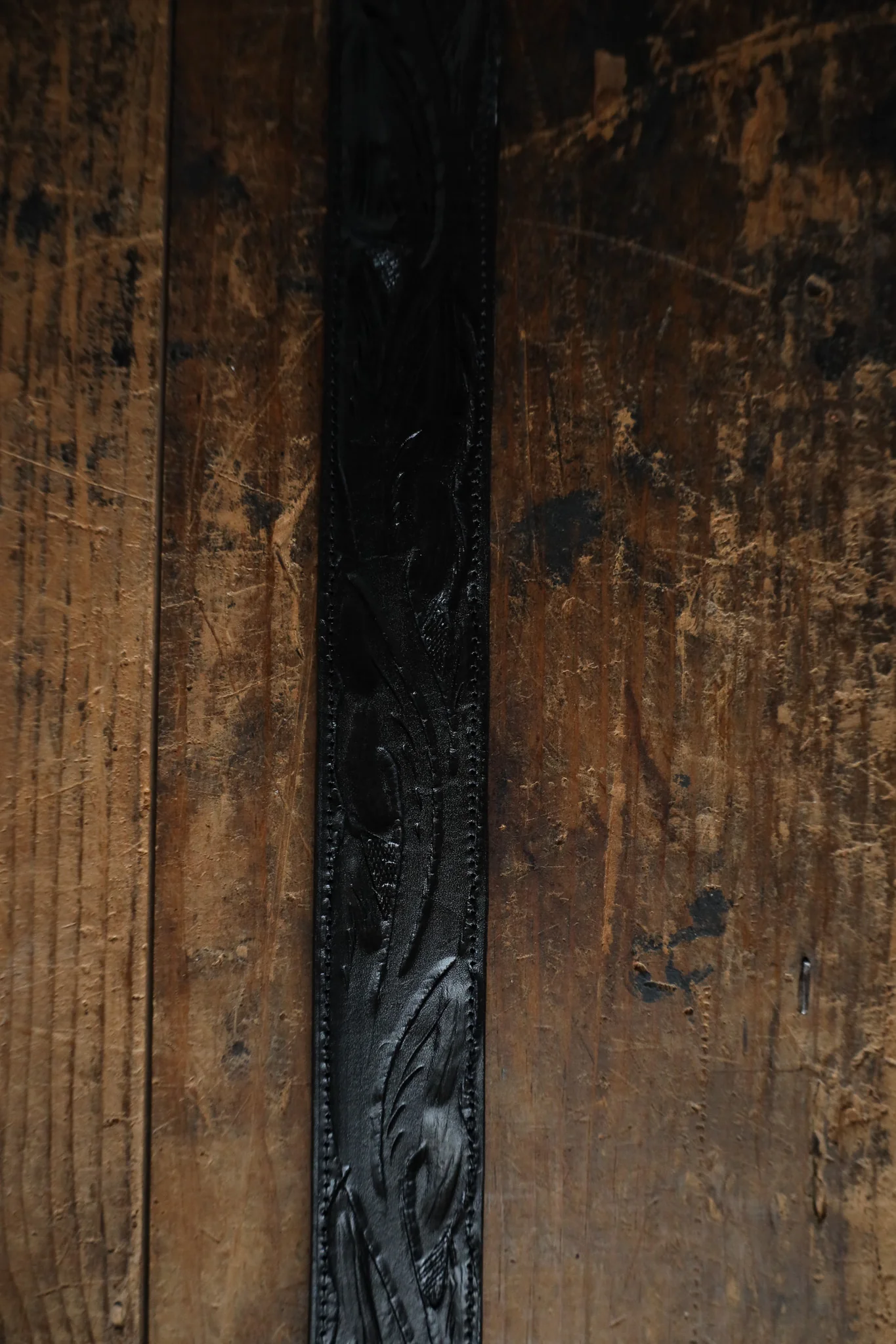 Juan Antonio Tooled Belt- Black - Image 4