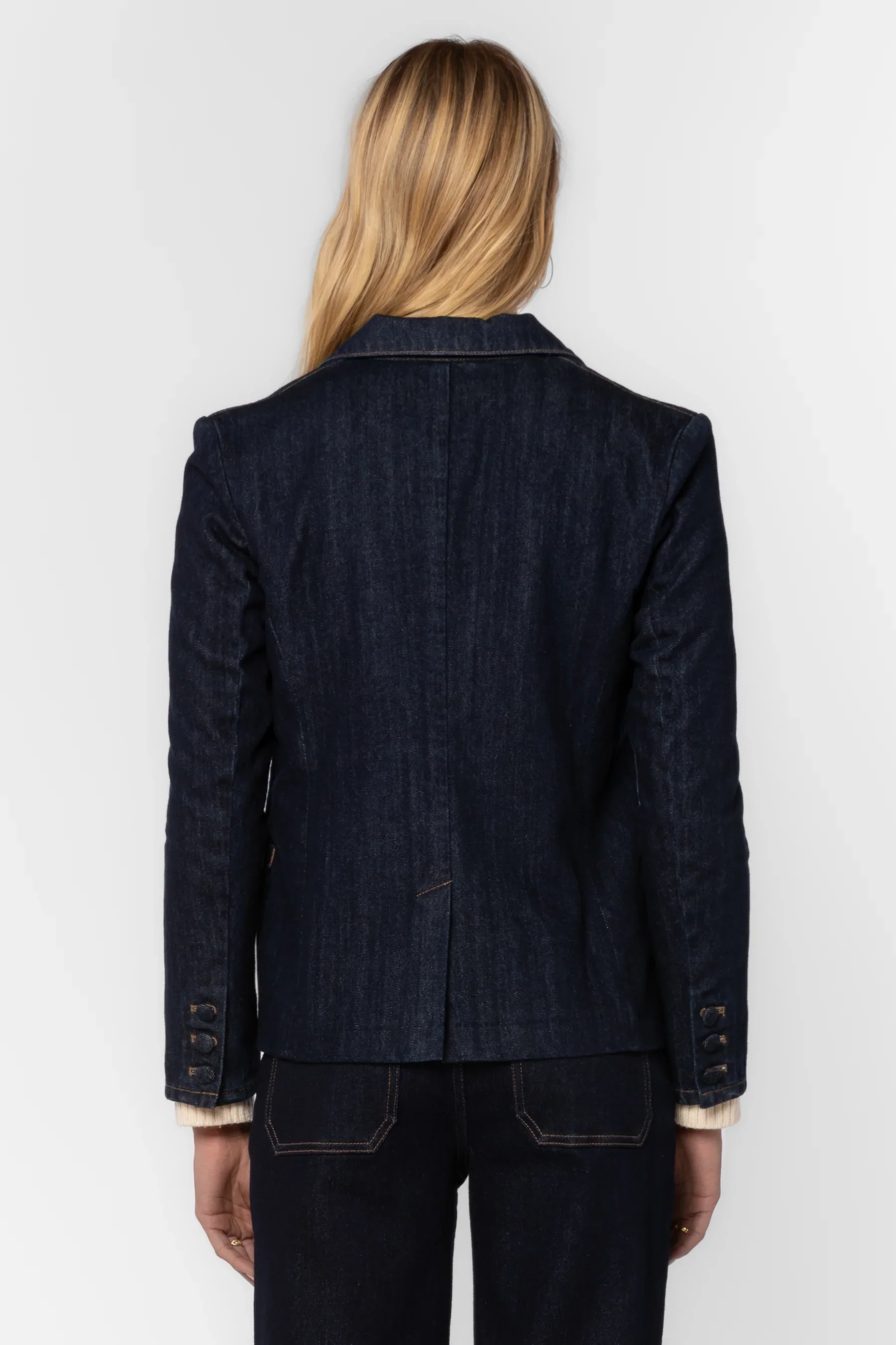 Velvet Heart Aristide Raw Blue Blazer - Image 4