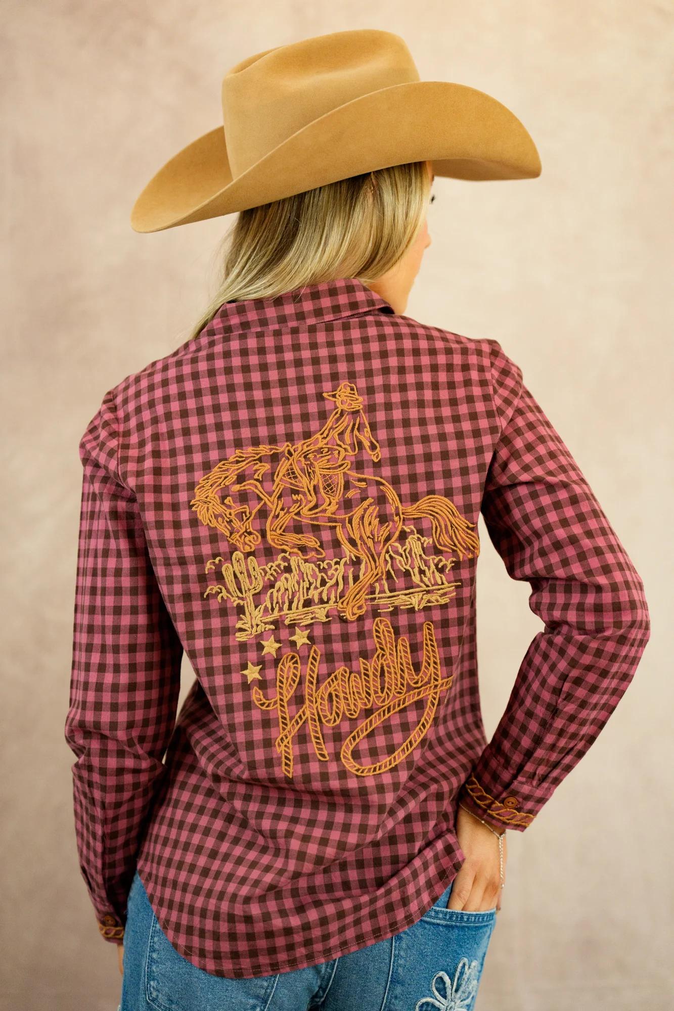 Ivy Jane Howdy Cowboy Shirt Blouse