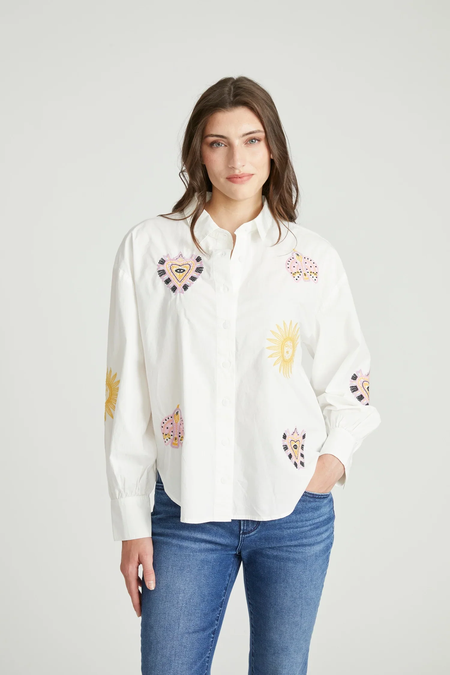 Driftwood Pocket Full of Sunshine Button Down Shirt