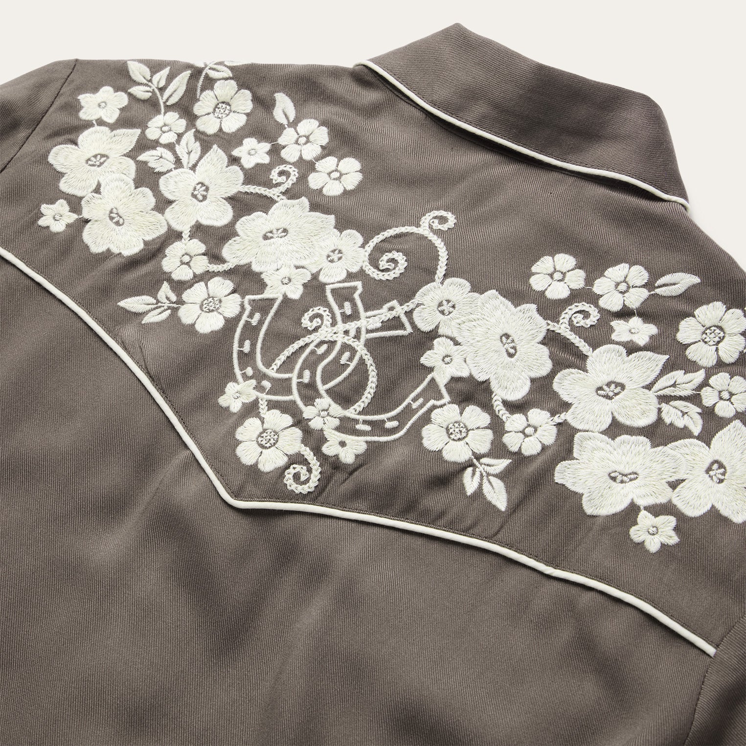 Stetson Embroidered Retro Western Blouse - Image 4
