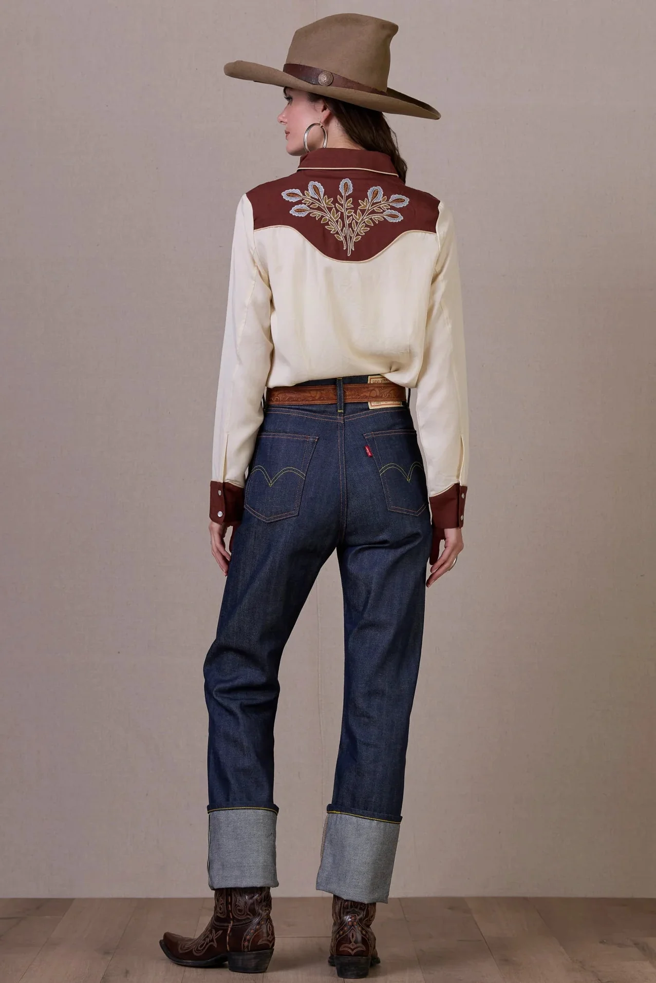 Double D Wild Bluebonnet Rodeo Blouse - Image 3