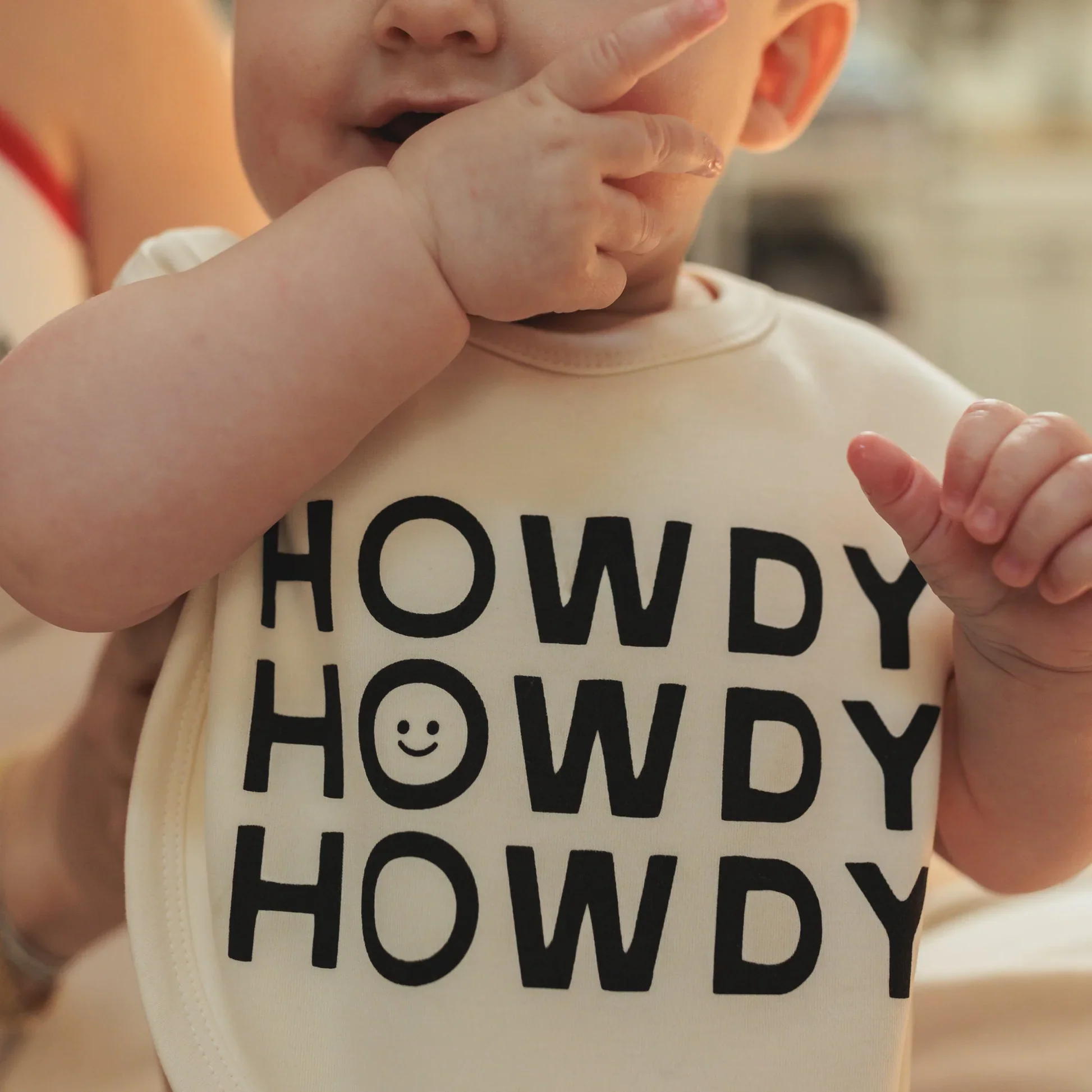 Morgan Lacey Hart Ranch Hand Baby Bodysuit & Bib Set - Image 5