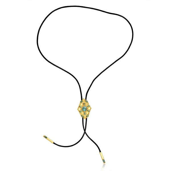 Christina Greene Desert Ridge Turquoise Bolo Tie - Image 5