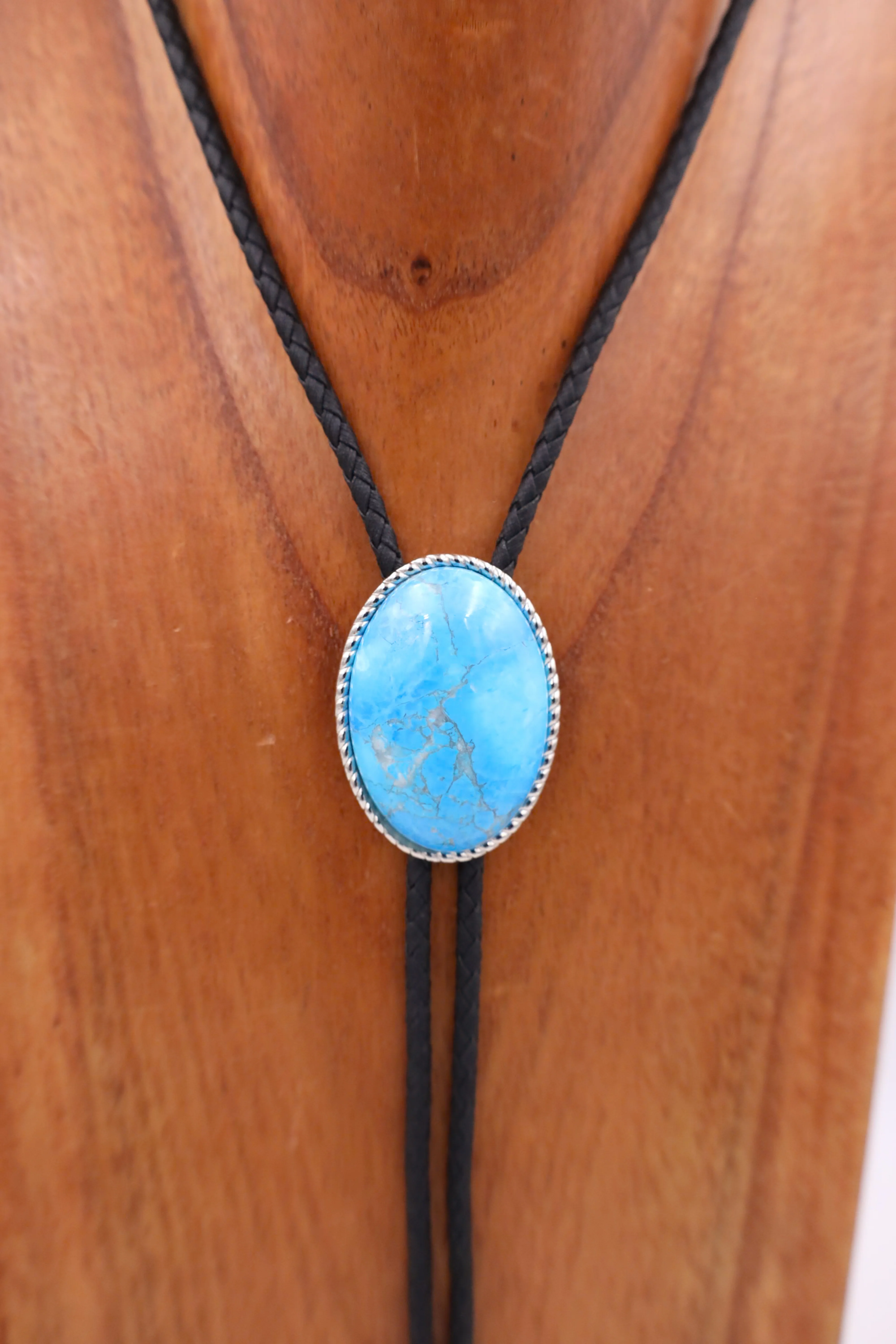 TURQUOISE IMITATION STONE BOLO - Image 2