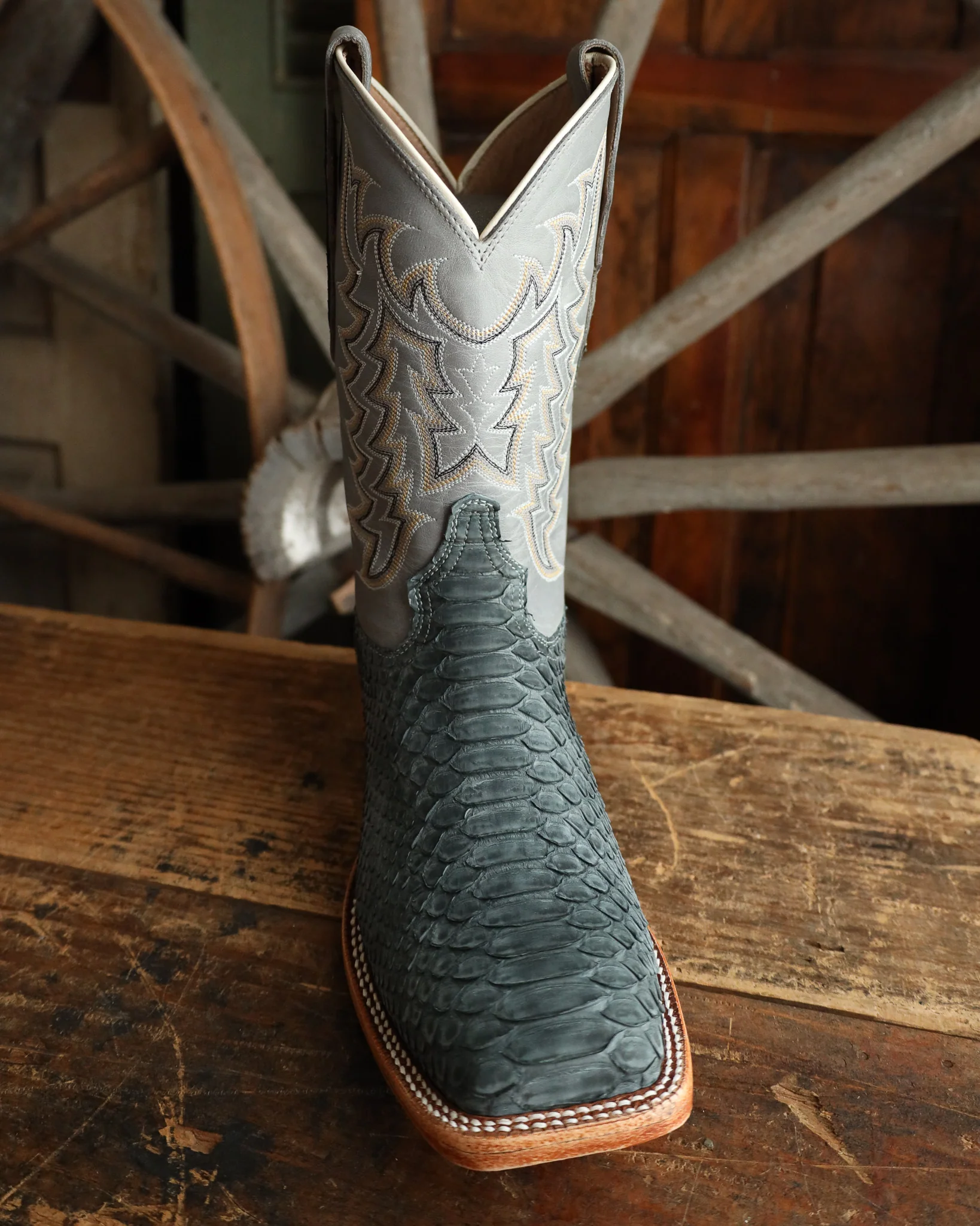 Tony Lama Men's Mario Python 11" Boot - Image 3