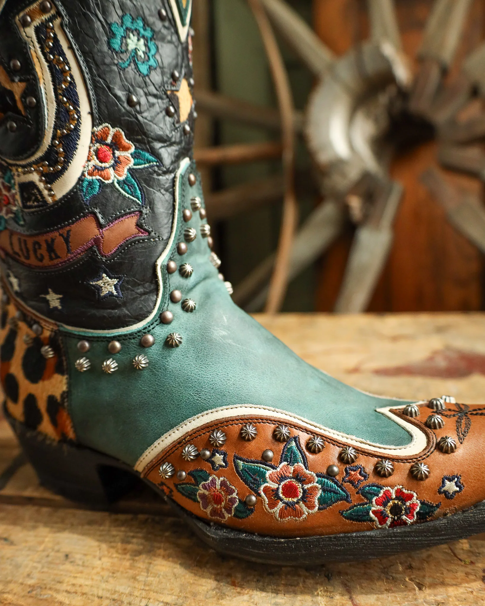 Double D By Old Gringo Women's Lucky You 12" Boot - Image 3