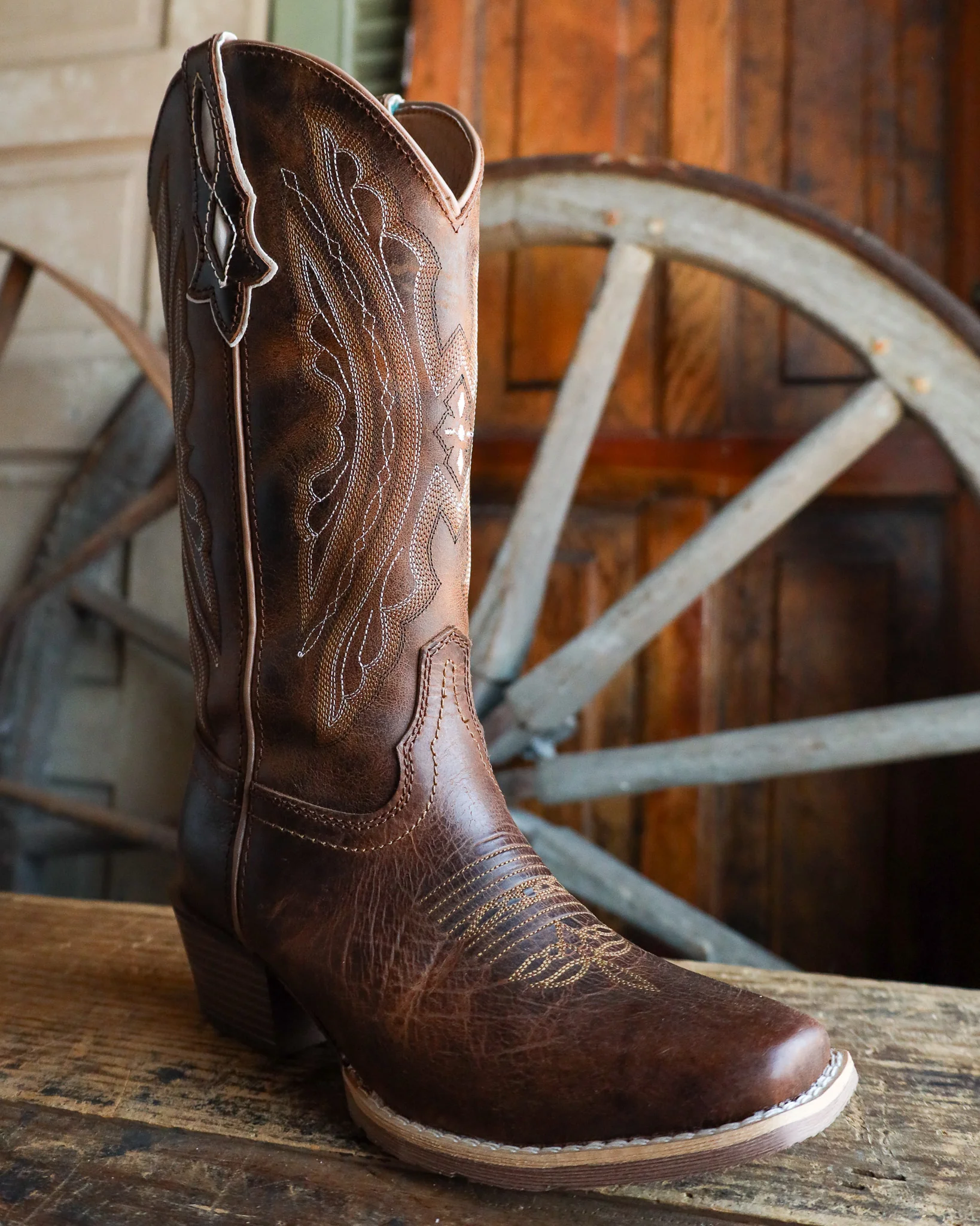 Justin Women's Rein Cowhide 12" Boot - Image 2