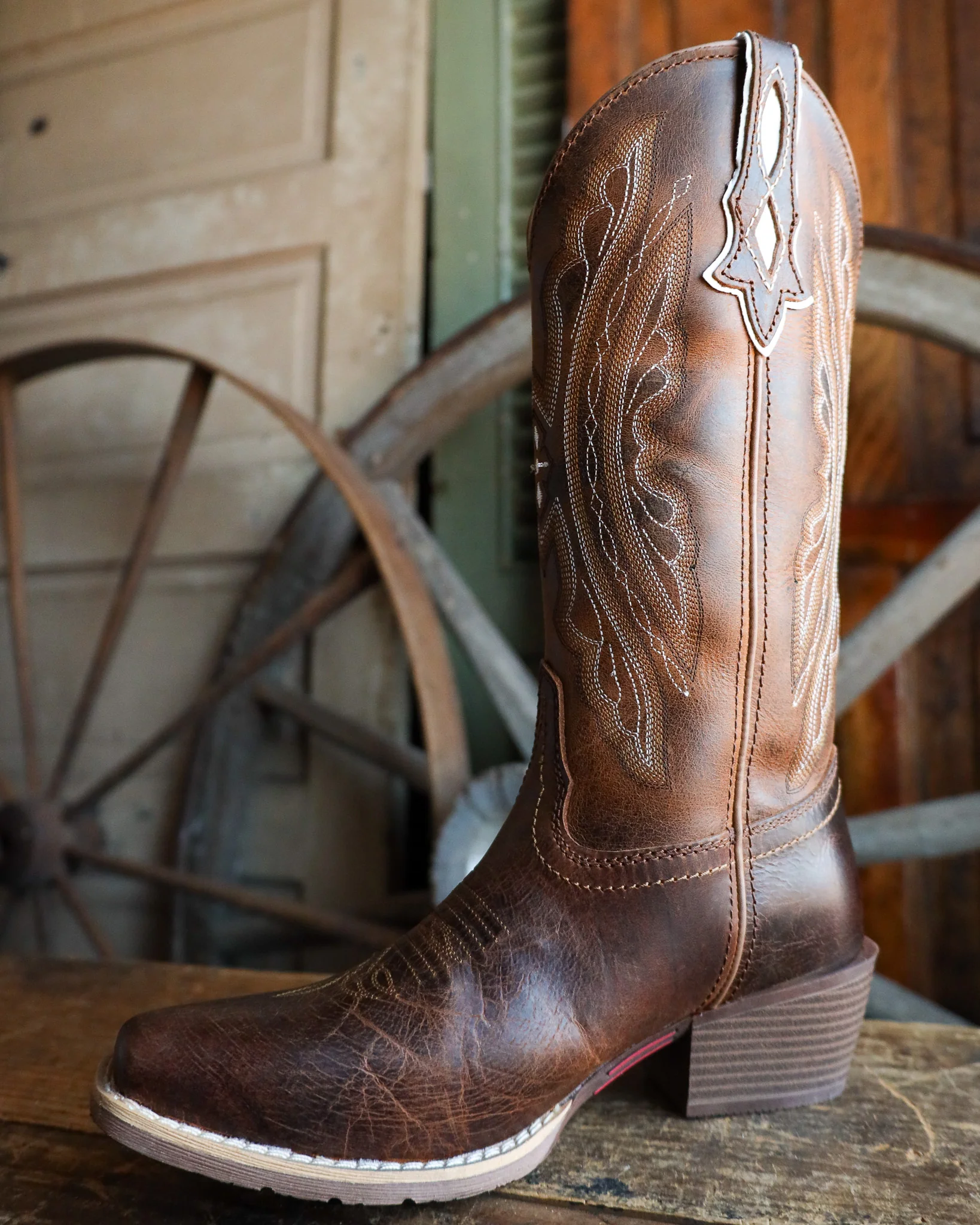 Justin Women's Rein Cowhide 12" Boot - Image 5