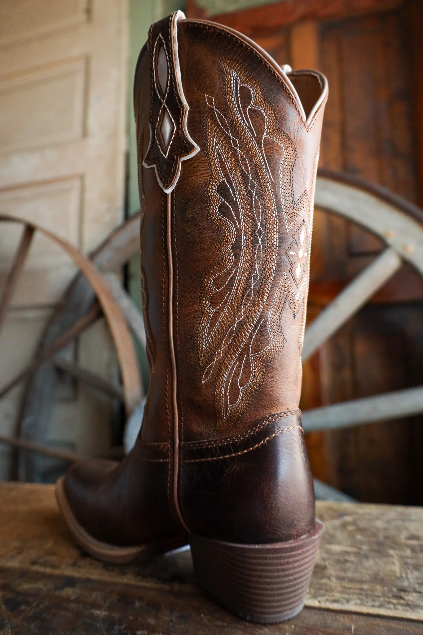 Justin Women's Rein Cowhide 12" Boot - Image 6