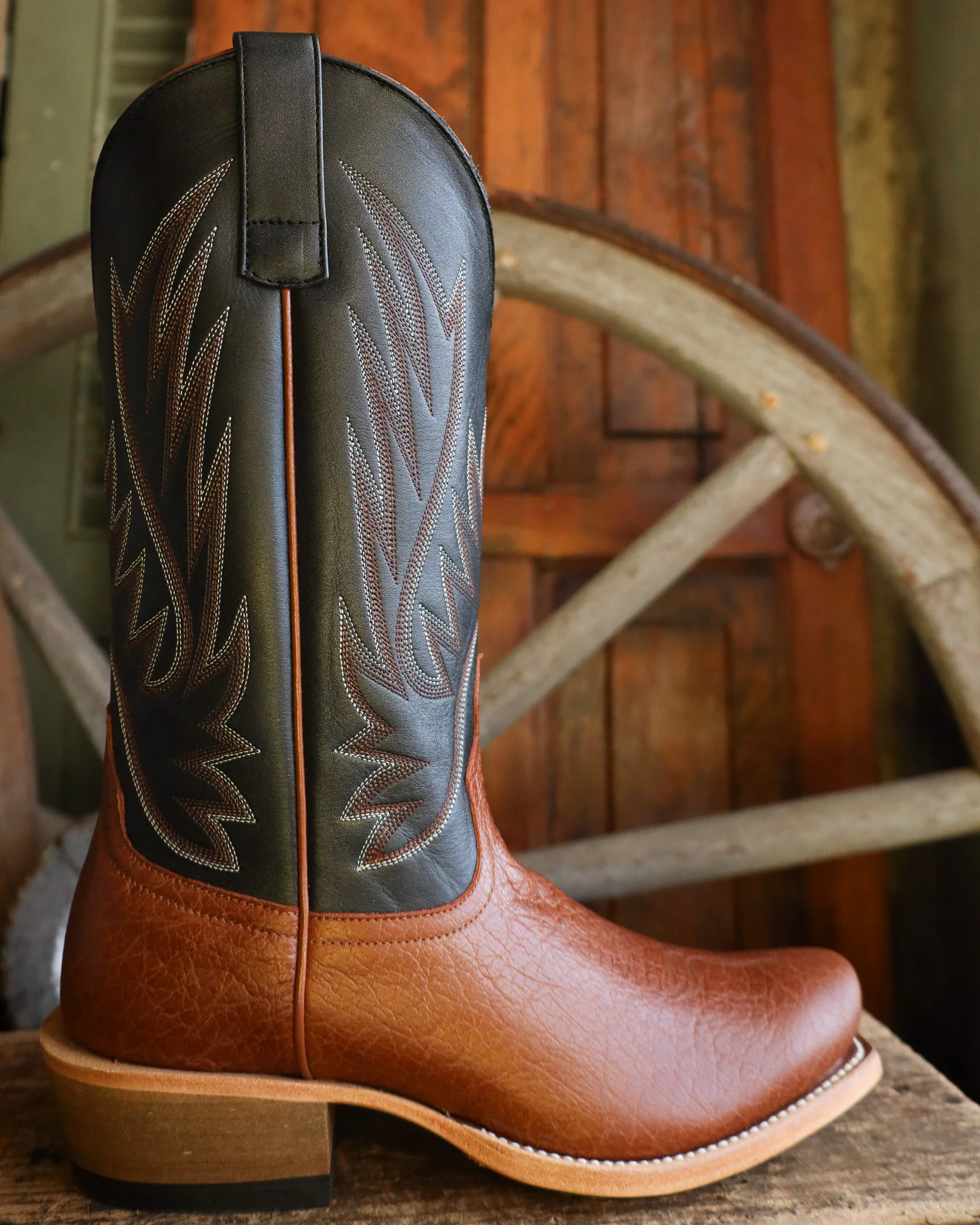 Horse Power Men's Honey Bullfight Shoulder 13" Boot