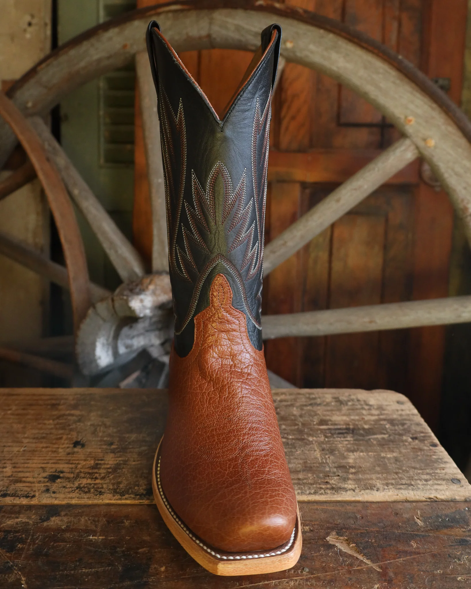 Horse Power Men's Honey Bullfight Shoulder 13" Boot - Image 3