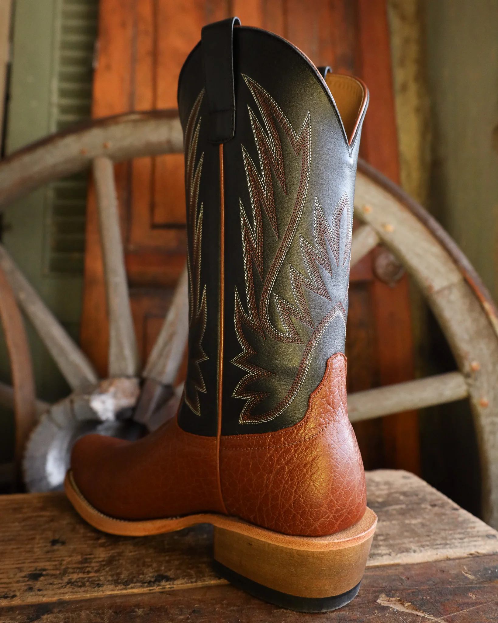 Horse Power Men's Honey Bullfight Shoulder 13" Boot - Image 6