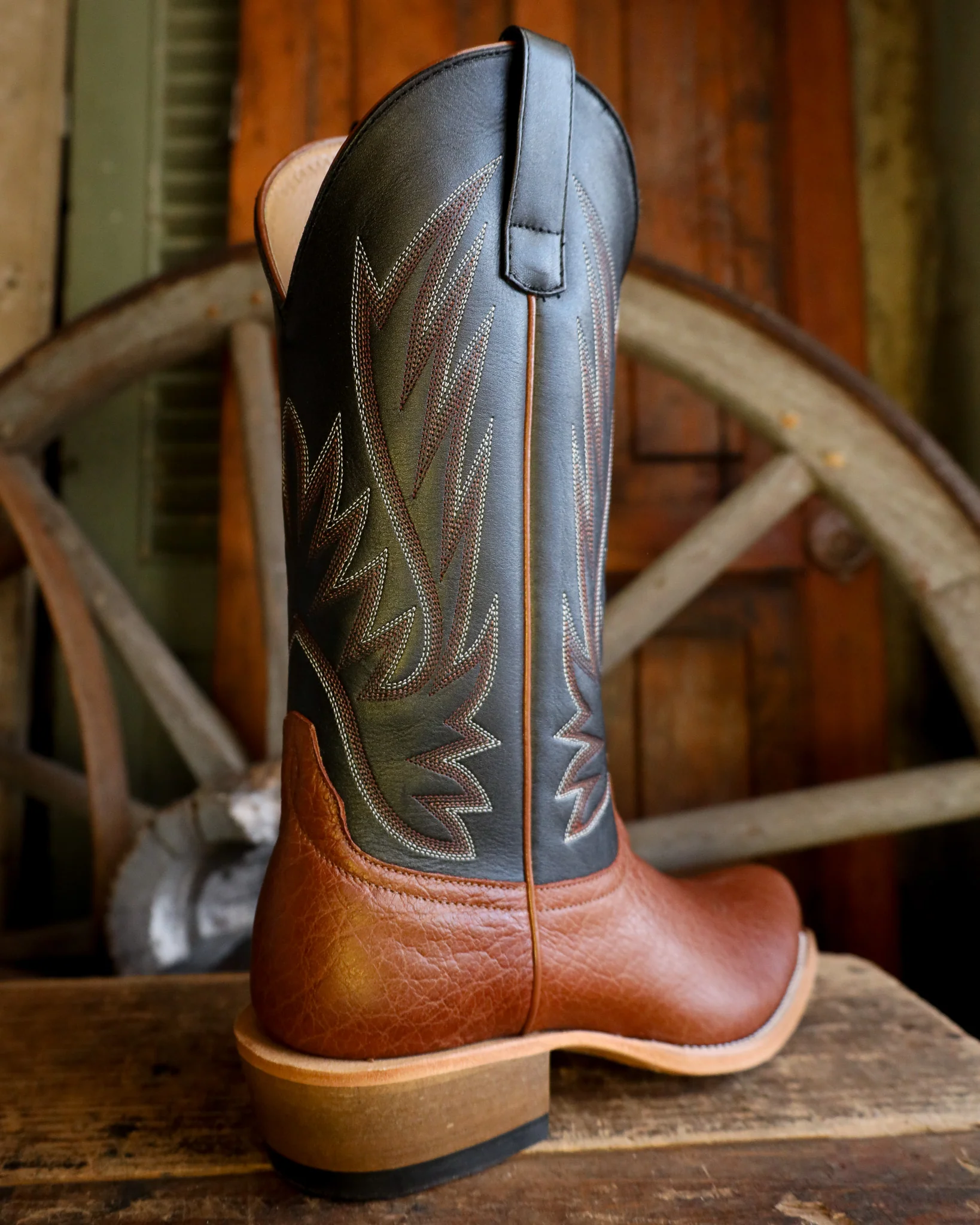 Horse Power Men's Honey Bullfight Shoulder 13" Boot - Image 7