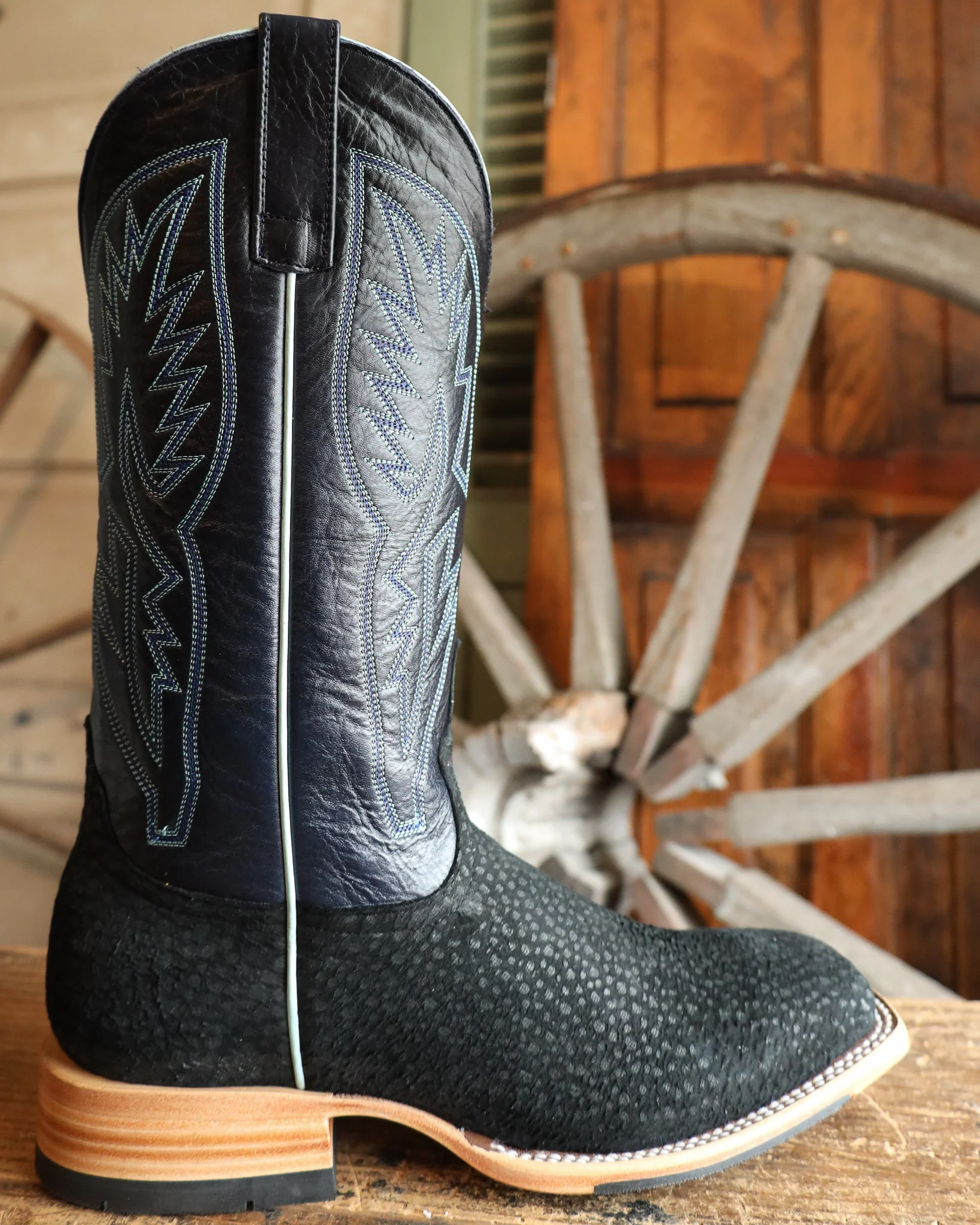 Horse Power Men's Carpincho Black 13" Boot