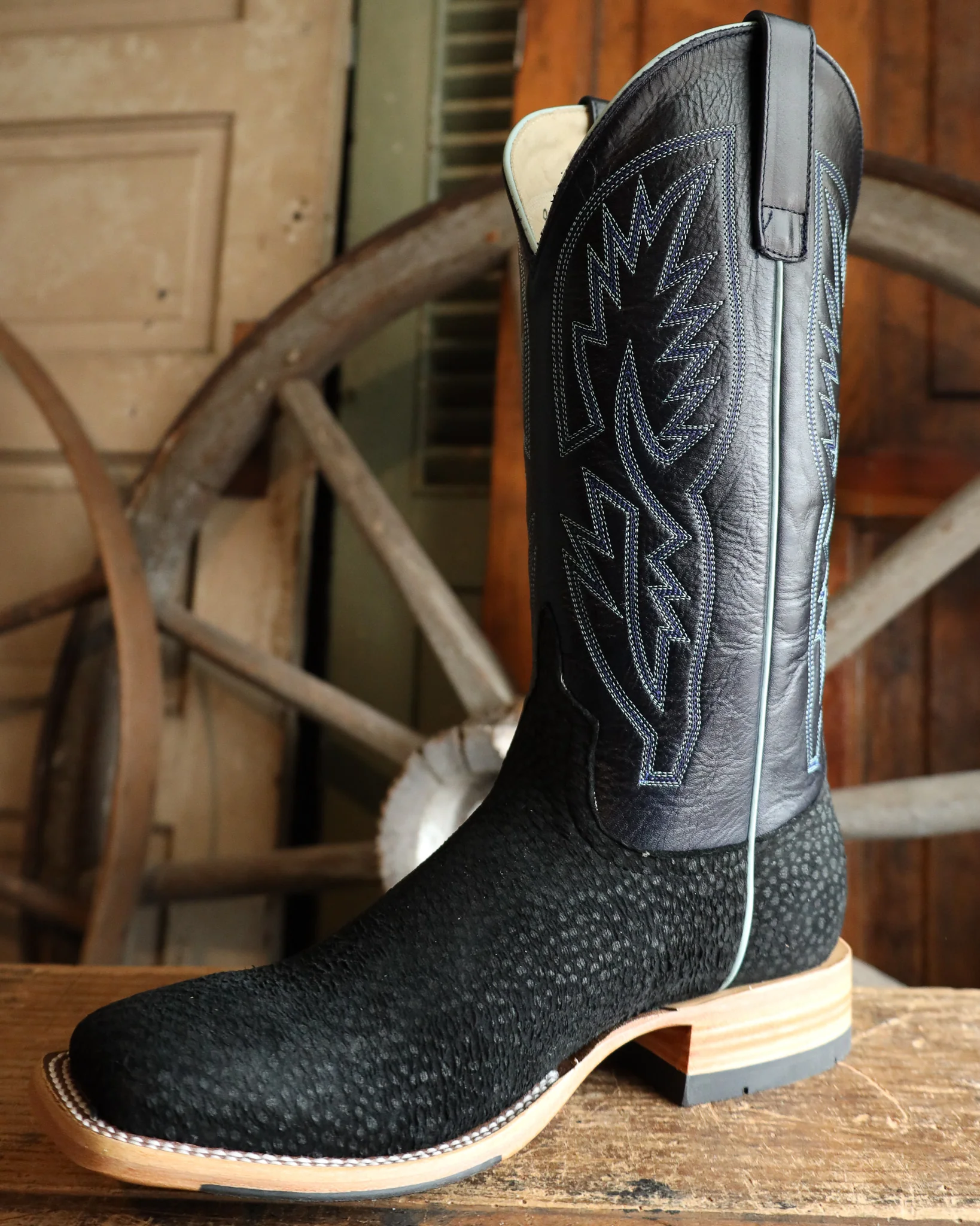 Horse Power Men's Carpincho Black 13" Boot - Image 5