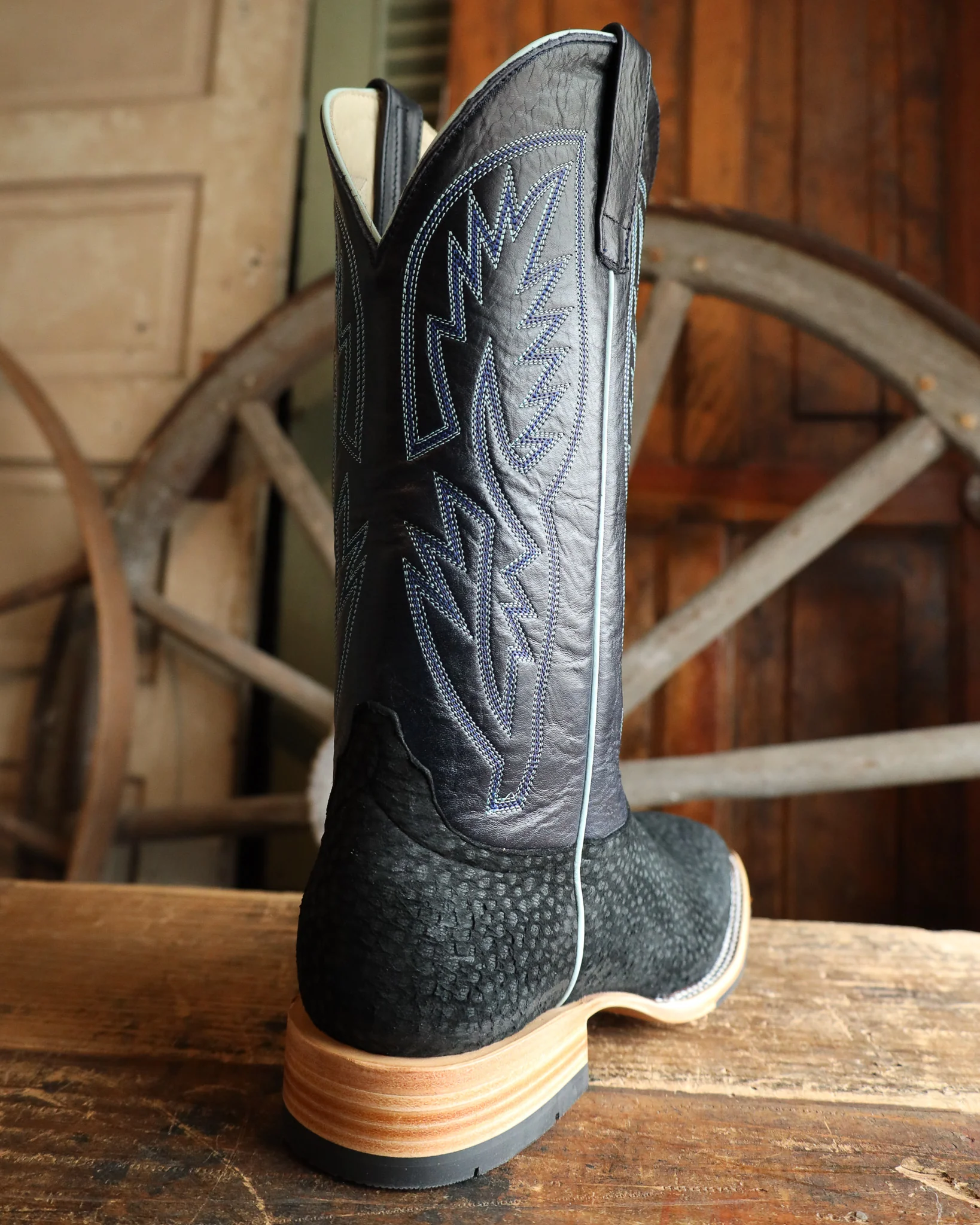 Horse Power Men's Carpincho Black 13" Boot - Image 7
