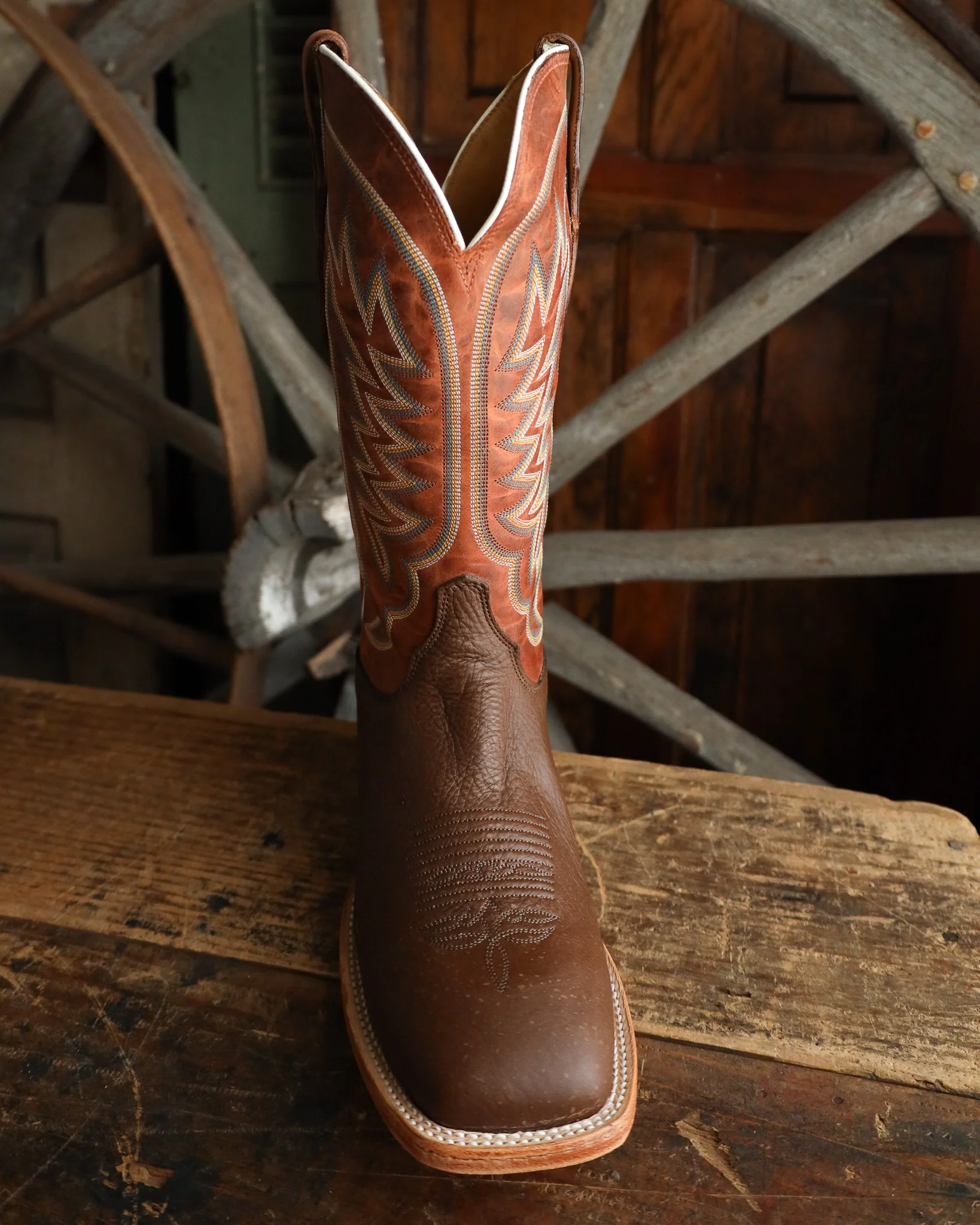 Justin Men's Cowman Brown 13" Boot - Image 3