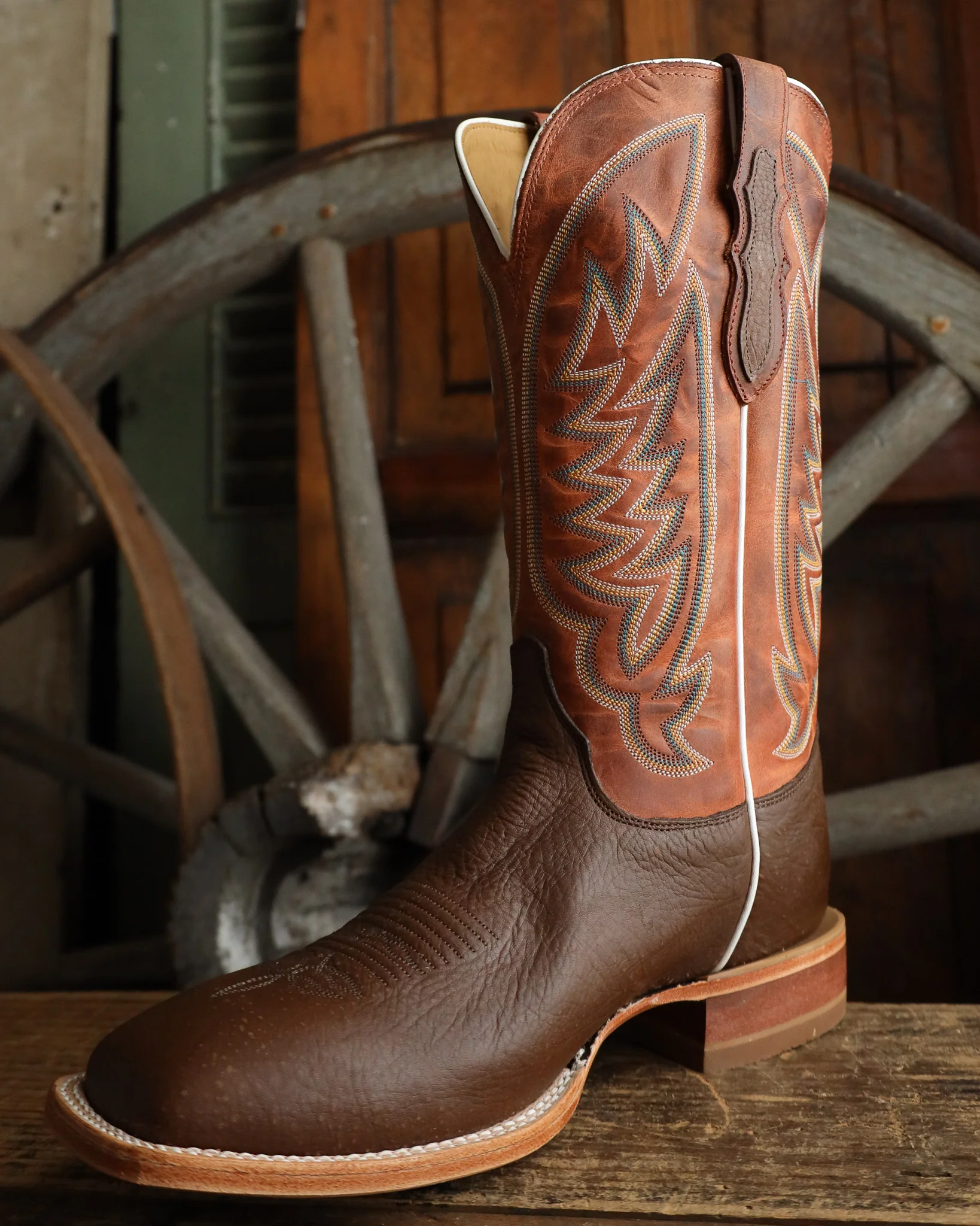 Justin Men's Cowman Brown 13" Boot - Image 5