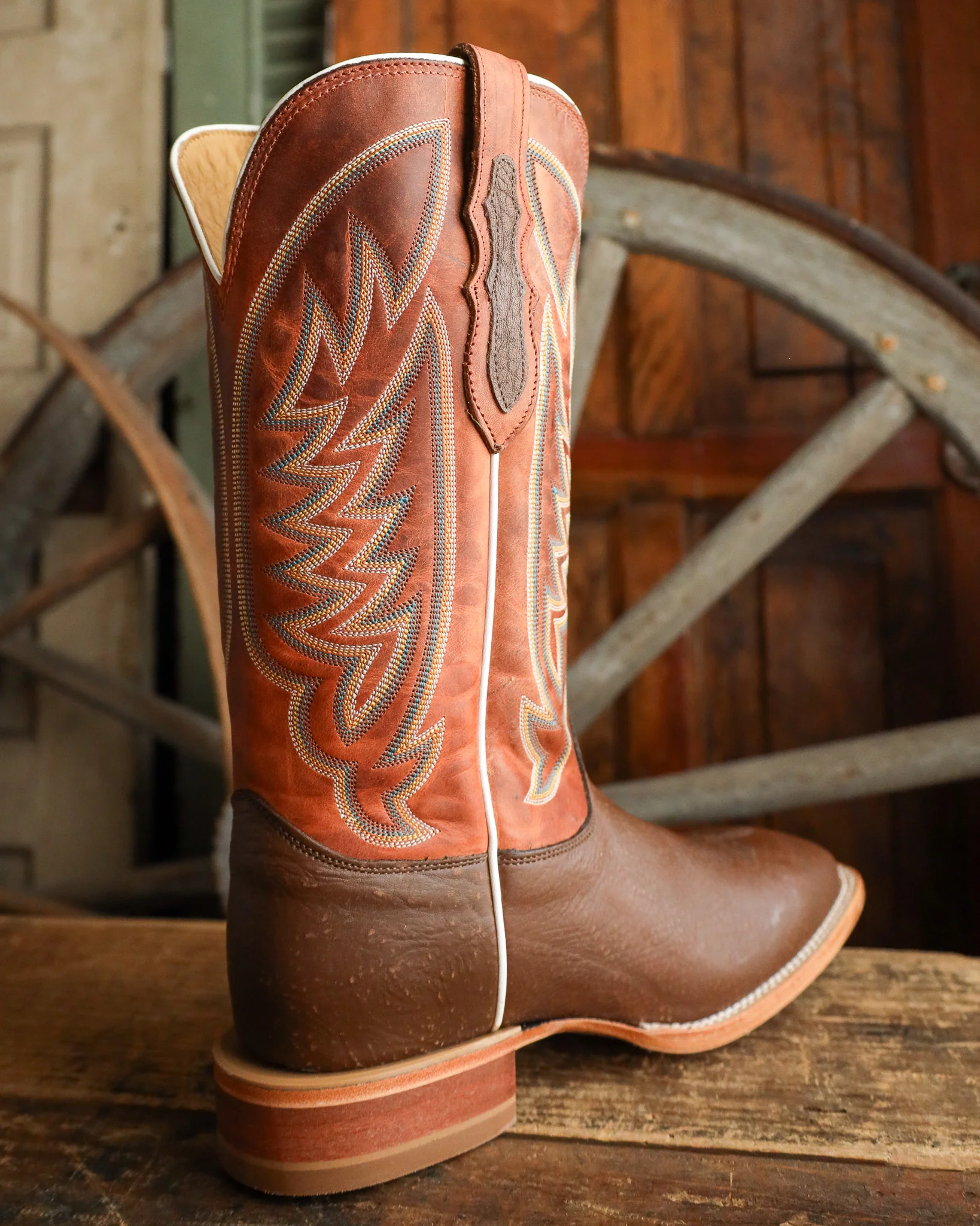 Justin Men's Cowman Brown 13" Boot - Image 7