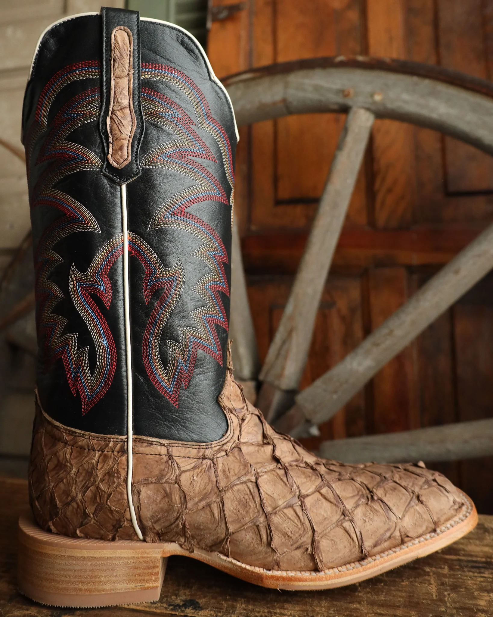 R. Watson Men's Pirarucu Oatmeal 13" Boot