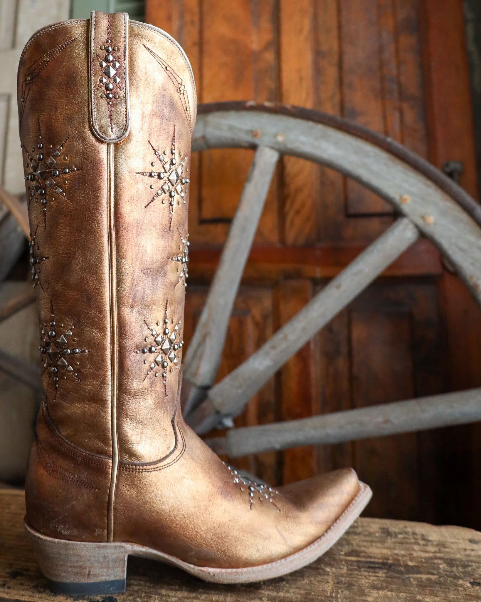 Old Gringo Women's Stelletta Gold 15" Boot