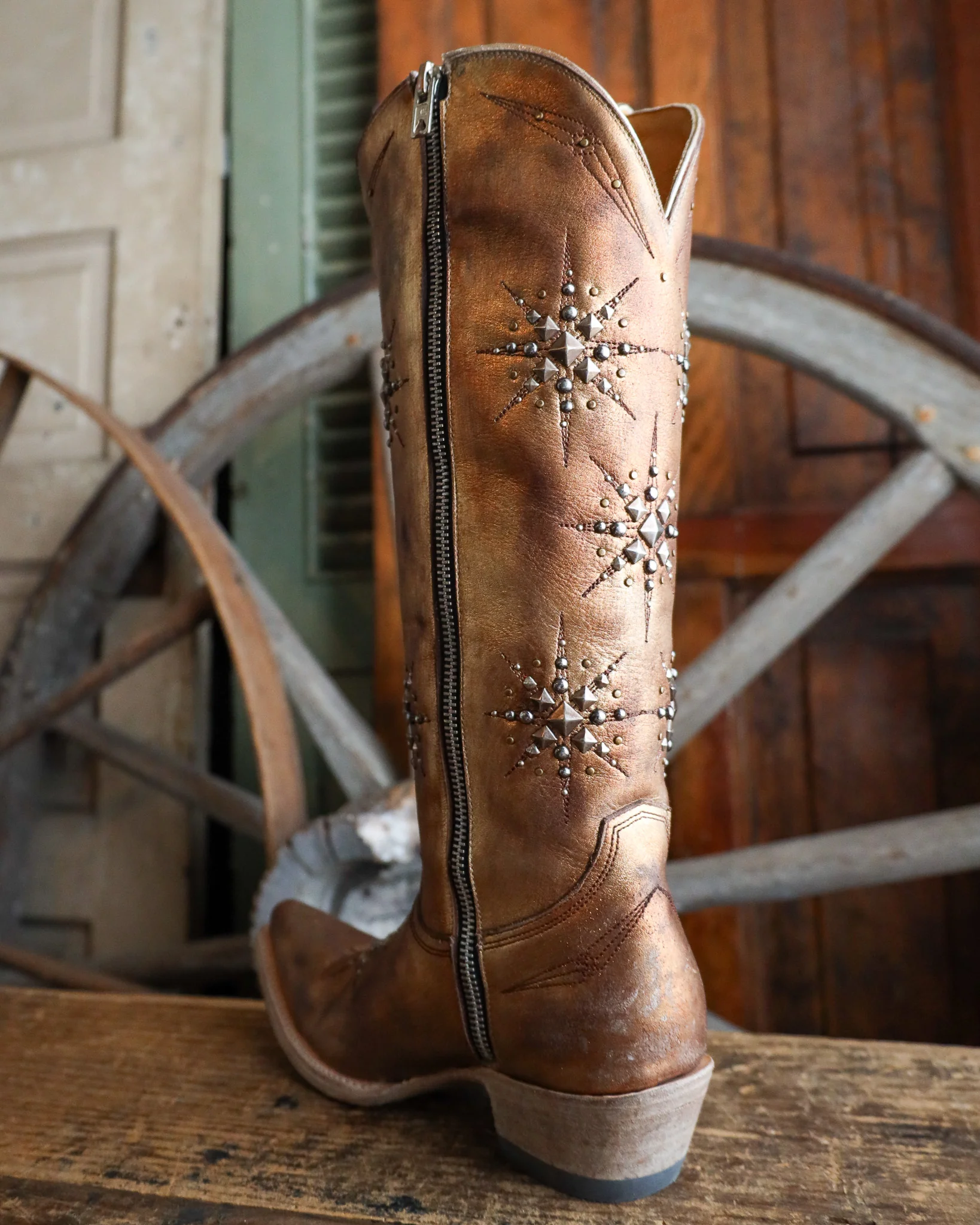 Old Gringo Women's Stelletta Gold 15" Boot - Image 6