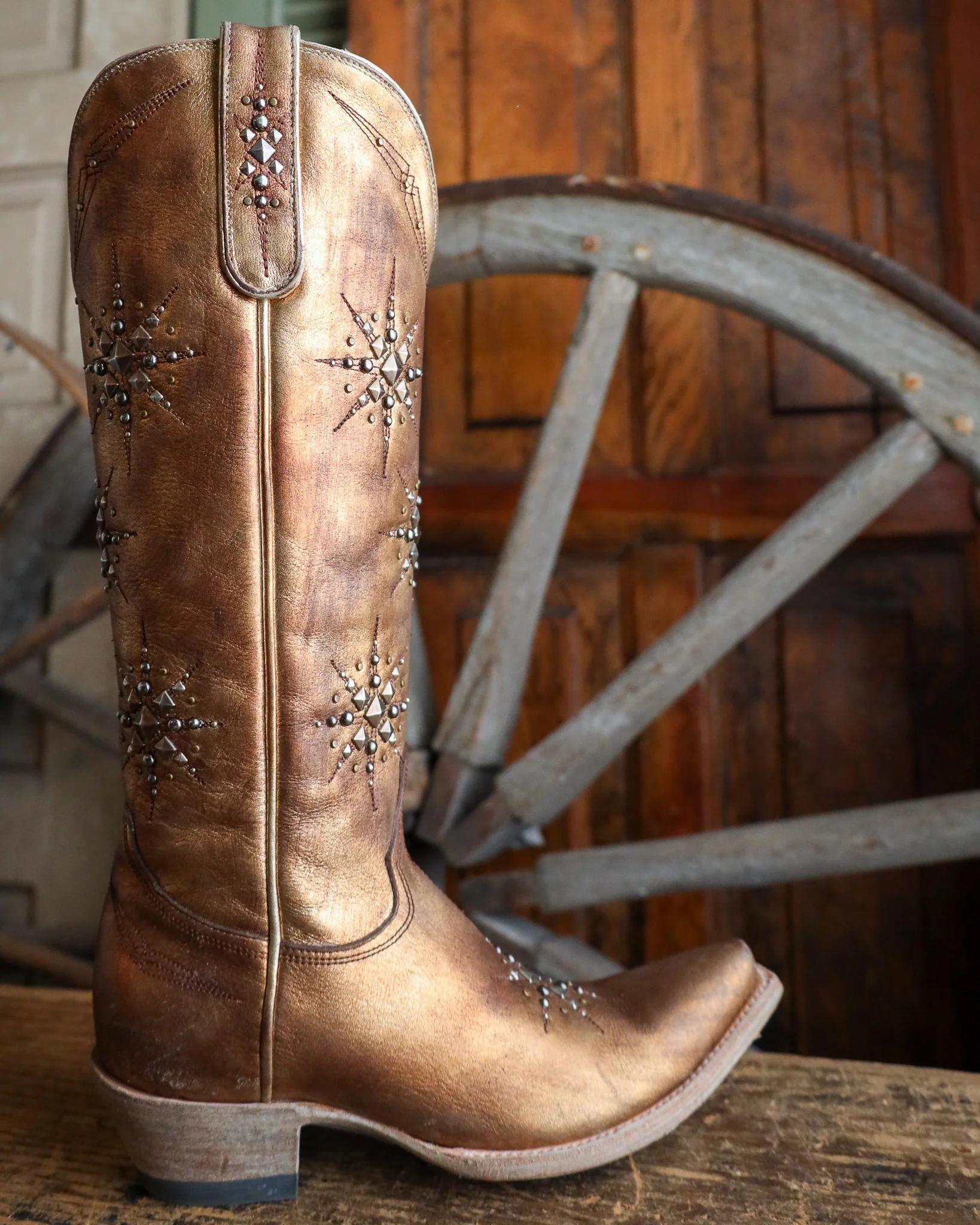Old Gringo Women's Stelletta Gold 15" Boot - Image 8