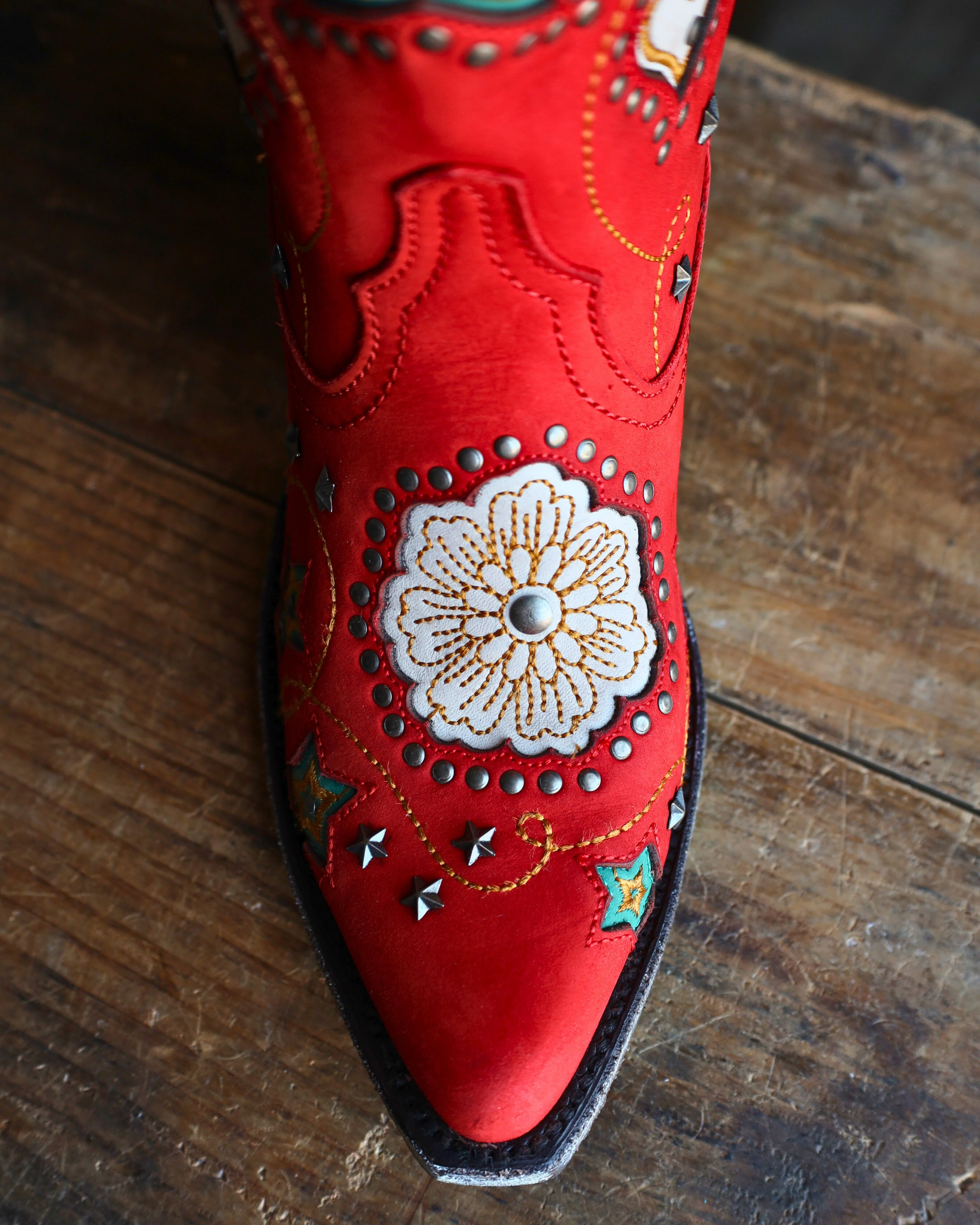 Liberty Black Anabella Nubuck Grace Rojo 10" Boot - Image 3