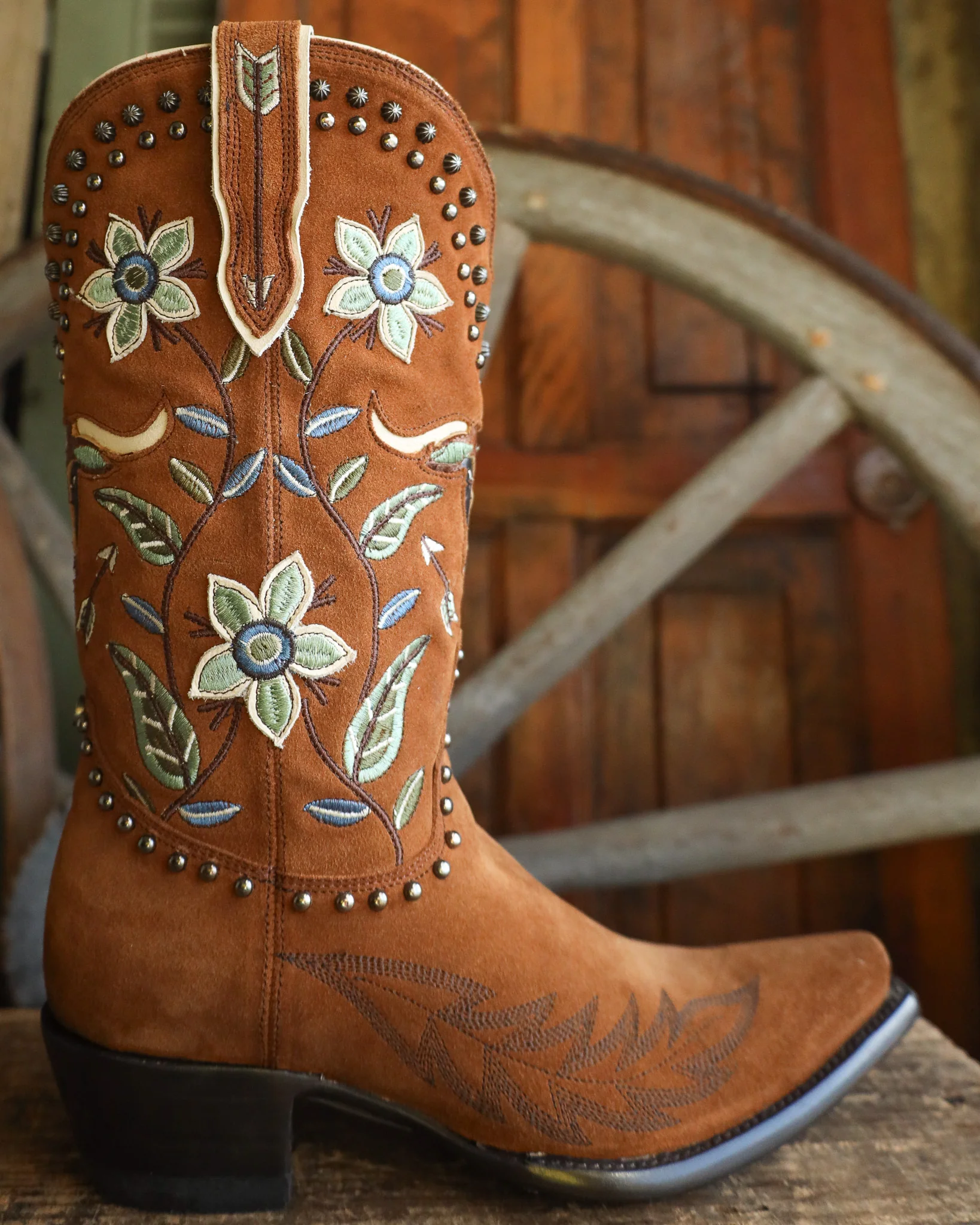 Double D By Old Gringo Days Of Longhorn 13" Boot