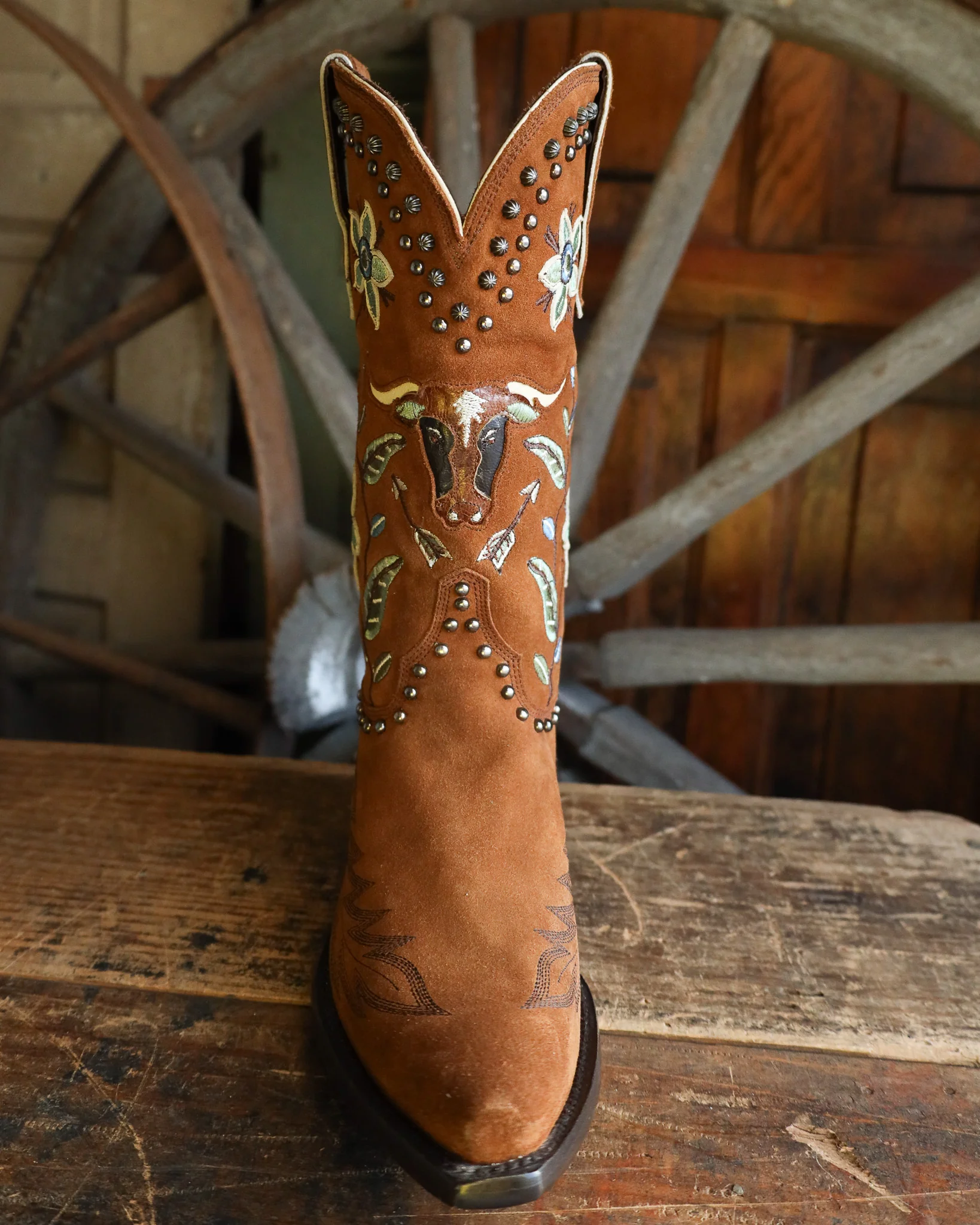 Double D By Old Gringo Days Of Longhorn 13" Boot - Image 3
