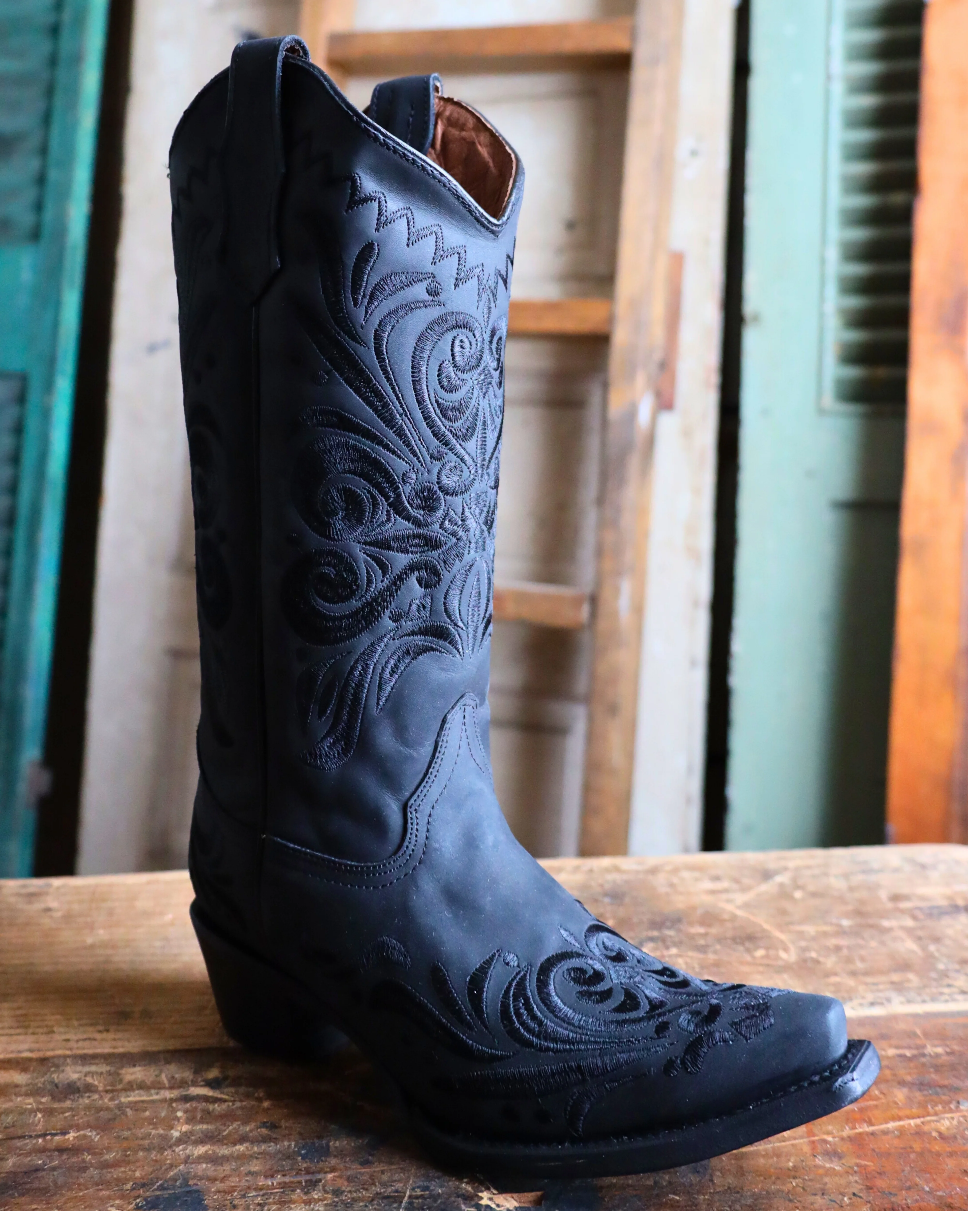 CIRCLE G BY CORRAL WOMEN'S FILIGREE 13" BOOTS - Image 2